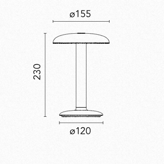 Gustave Modern Table Lamp for Bedroom & Living Room - Stylish Residential Lighting for Home Decor, Nightstands, and Office Desks