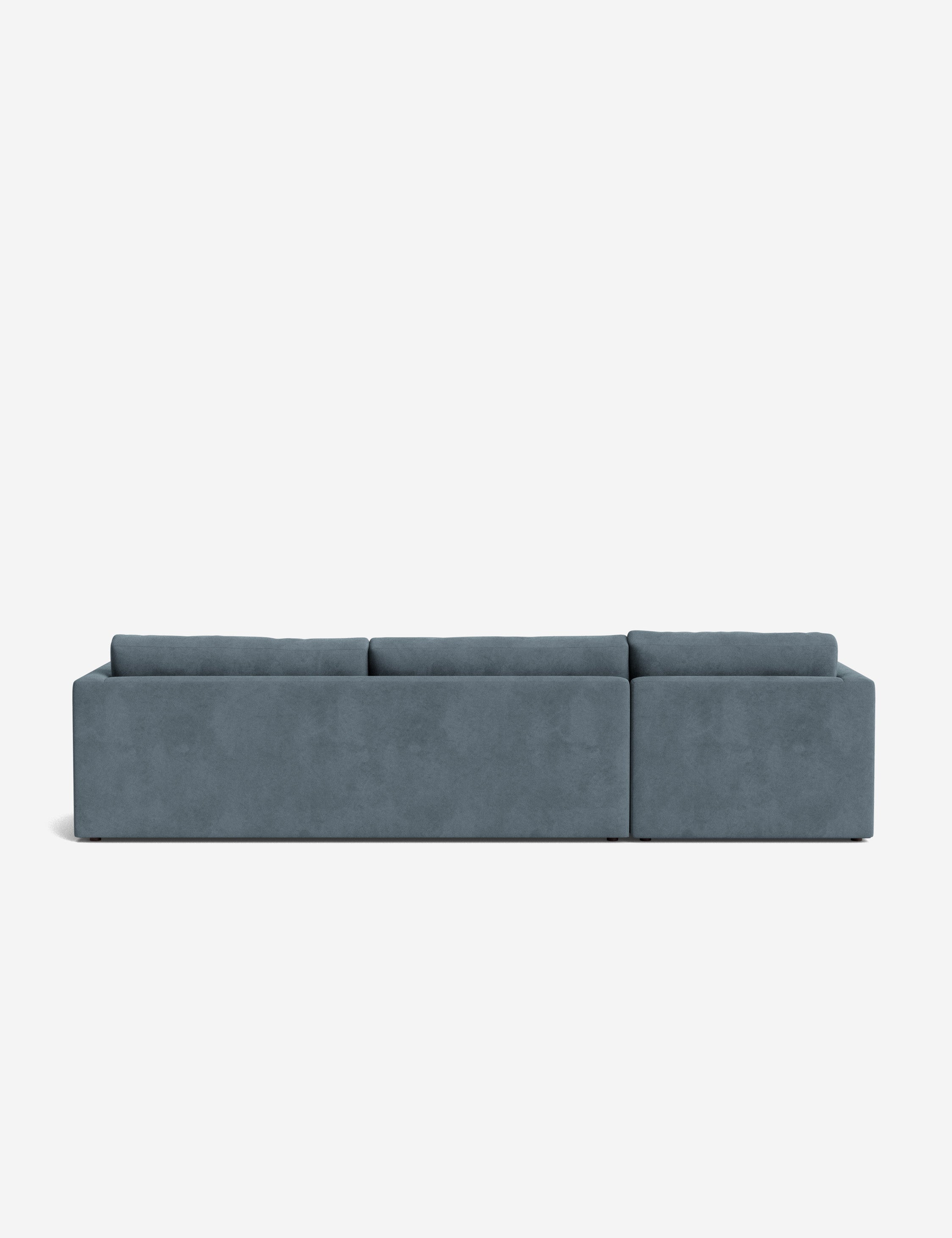 Durham Chaise Sectional Sofa - Modern L-Shaped Couch with Chaise Lounge | Comfortable Fabric Sofa Set for Living Room, Family Room & Lounge Areas