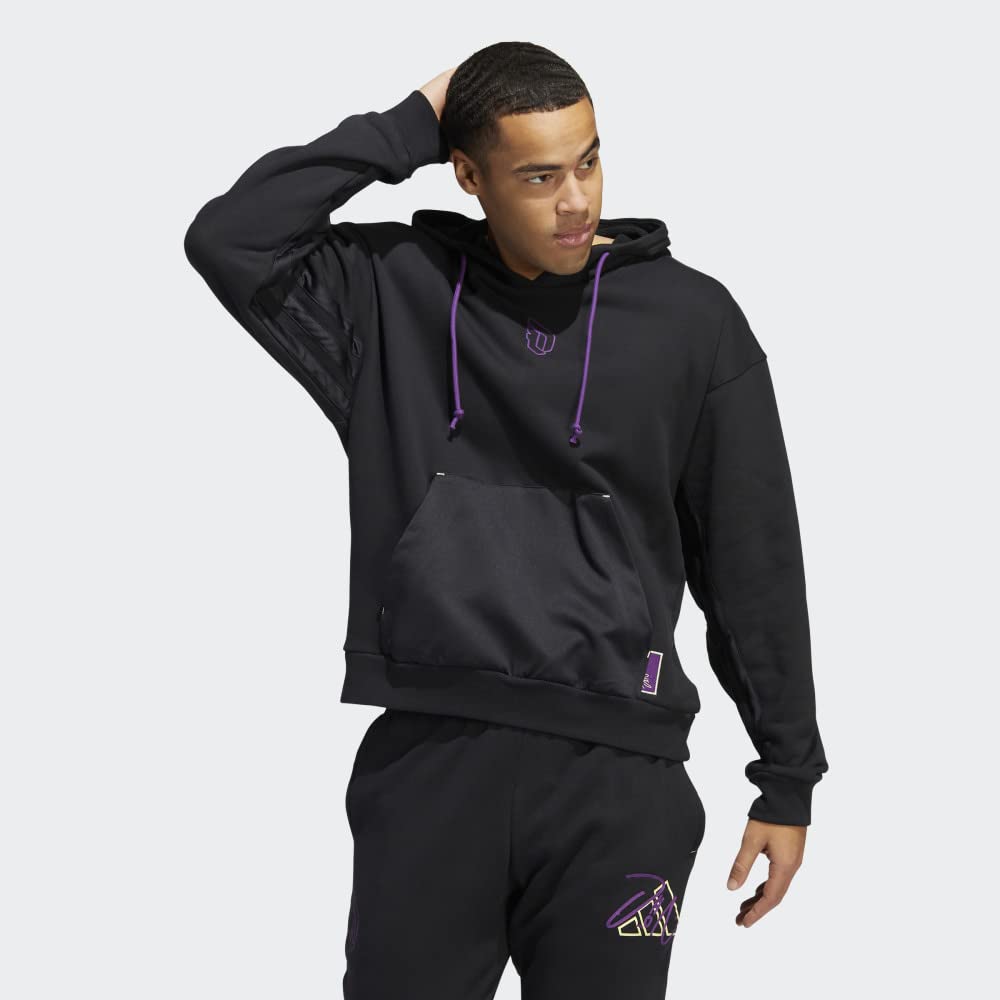 **adidas Men's Dame 8 Inn Hoodie - Lightweight & Breathable Pullover for Running, Training & Casual Wear**