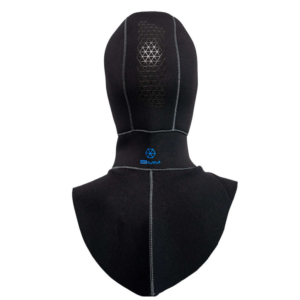 5mm S Flex Hood - Premium Neoprene Scuba Diving Hood for Cold Water Protection | Perfect for Snorkeling, Spearfishing & Surfing in Chilly Oceans