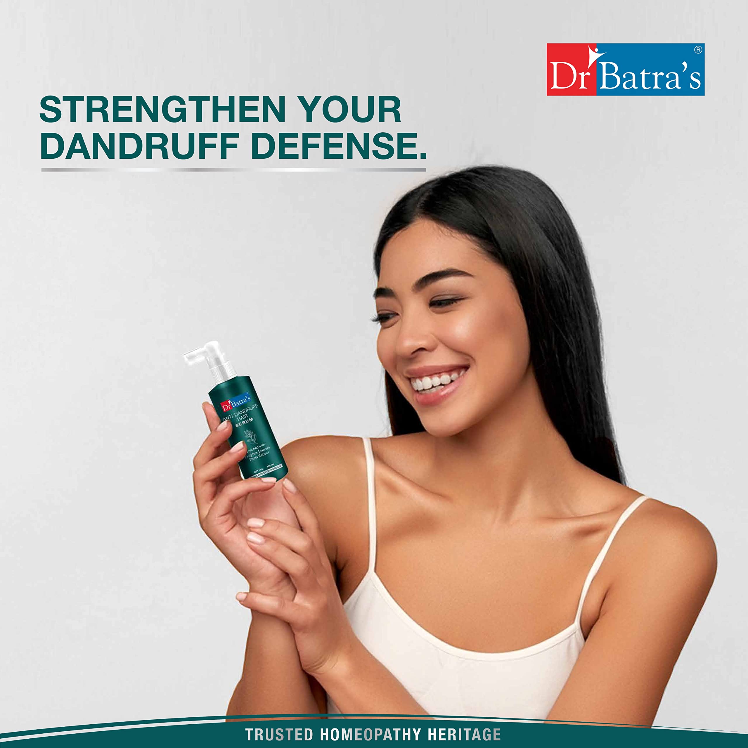 Dr. Batra's Anti-Dandruff Hair Care Combo - Hair Serum, Conditioner, Hair Fall Control Oil & Cleansing Shampoo (200ml Each) for Men & Women | Fights Dandruff, Reduces Hair Fall & Nourishes Scalp | Perfect for Daily Hair Care Routine & Scalp Treatment