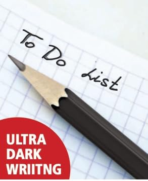 Artline Black Beauty Ultra Dark Pencils - Pack of 2, Extra Smooth Writing for Sketching, Drawing & Professional Artwork | Perfect for Artists, Designers & Students