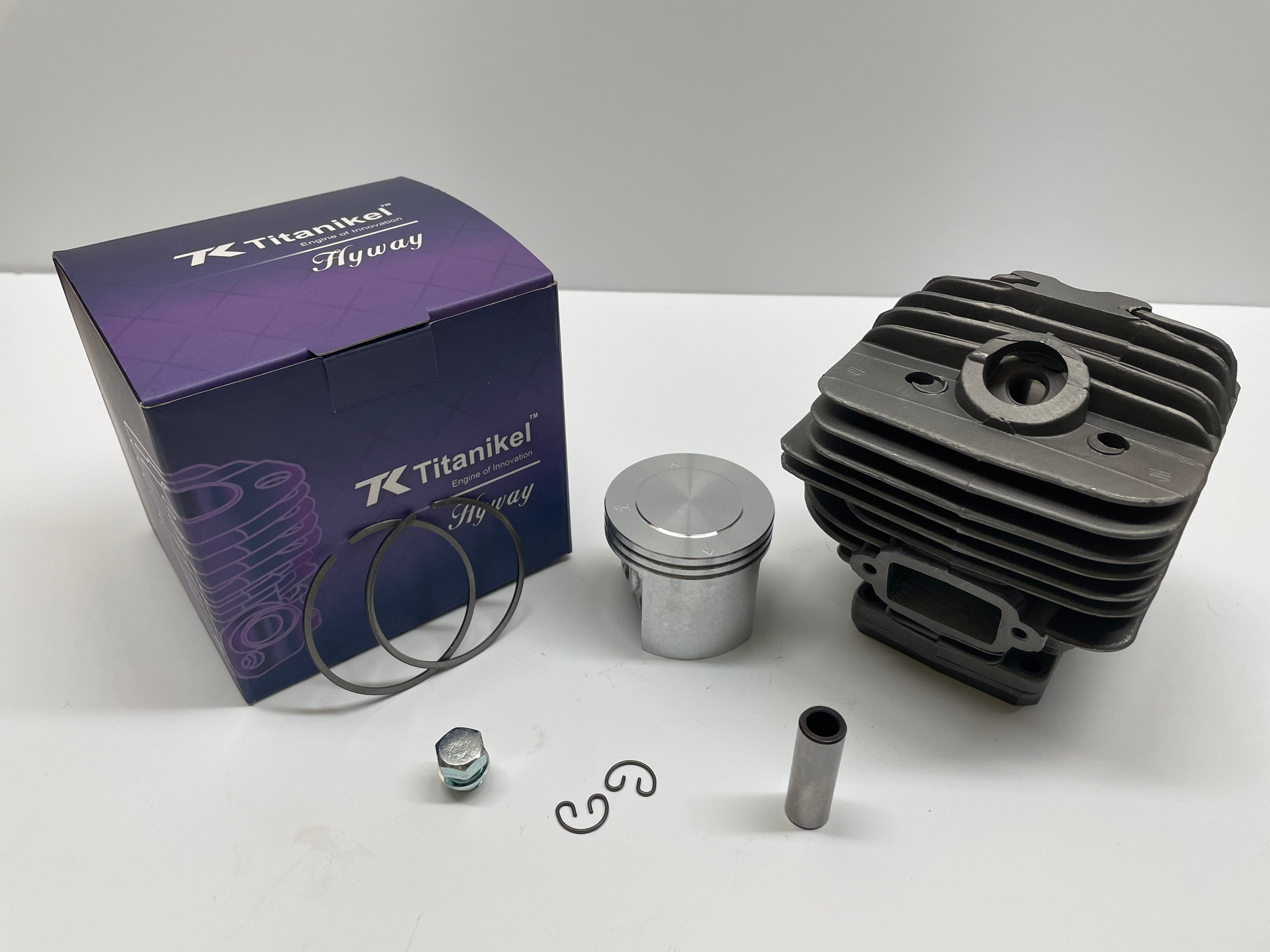 Hyway Titanikel Pop Up Cylinder Piston Kit for Stihl MS660 Chainsaw (54mm) - High Performance Replacement Part for Forestry & Tree Cutting