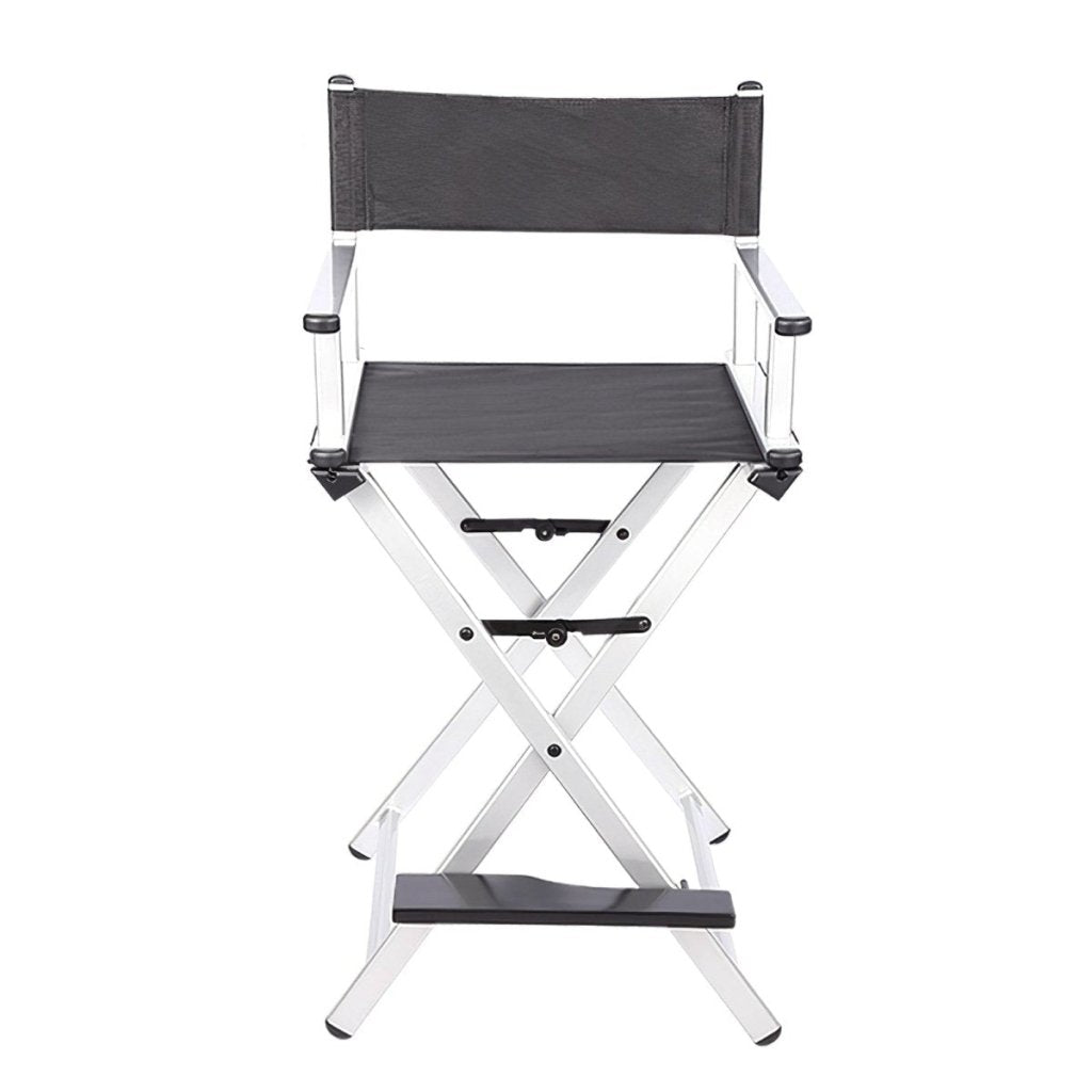 Portable Director Makeup Chair MC151 - Lightweight Folding Styling Chair for Salon, Film Set & Home Beauty Use