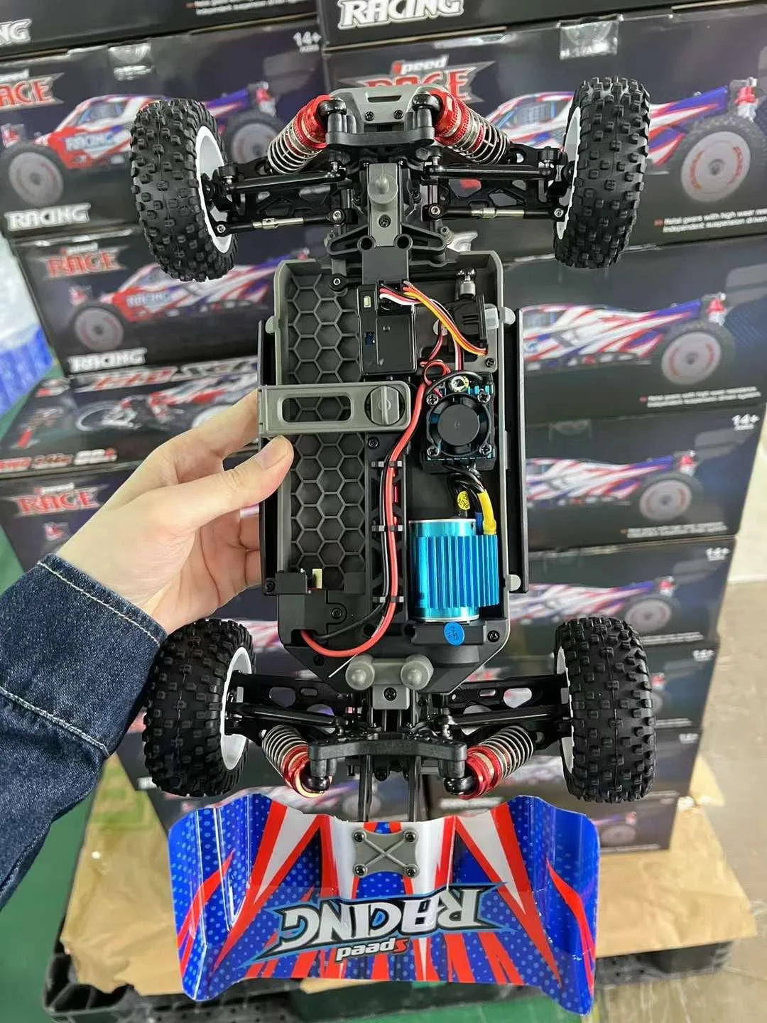 WLtoys 124008 1/12 Scale Brushless RC Buggy - 4WD High Speed Remote Control Car with 2.4Ghz, 60km/h - Perfect for Off-Road Racing, Backyard Driving & RC Hobby Enthusiasts