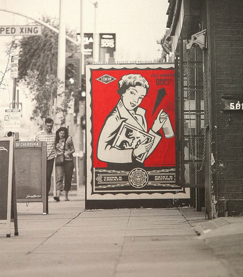 Shepard Fairey Art Book: Underground to Mainstreet - Street Art, Obey Giant & Political Graphics | Perfect for Art Collectors, Urban Culture Enthusiasts & Home Decor