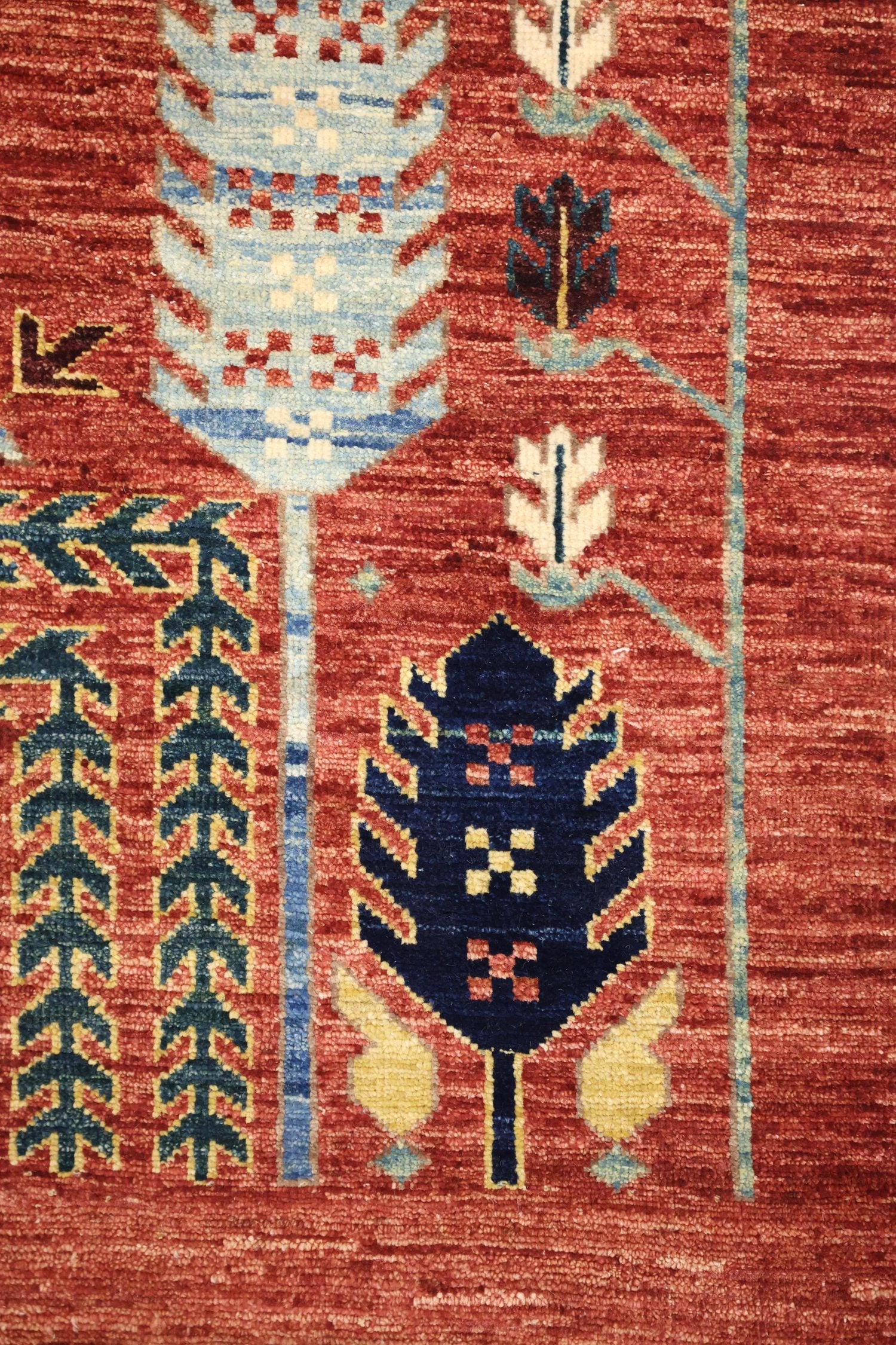 Handwoven Bakshaish Willow Tribal Rug - Authentic Persian Design, J70538 - Perfect for Bohemian Home Decor, Living Room & Bedroom Accent