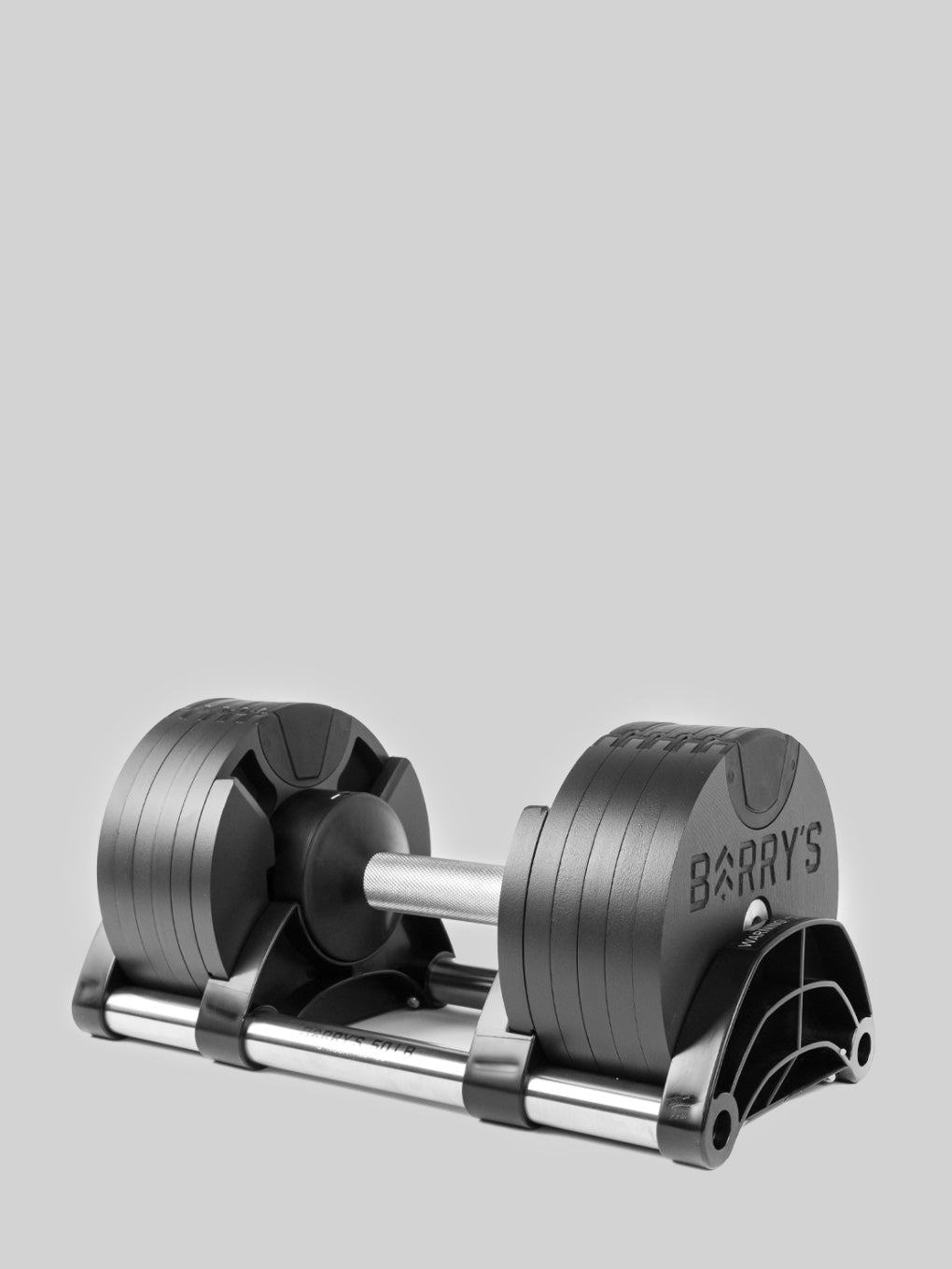 Barry's Adjustable Dumbbell Set 50LBS - Adjustable Free Weights for Home Gym, Strength Training & Full Body Workout - Perfect for Men & Women Fitness Enthusiasts