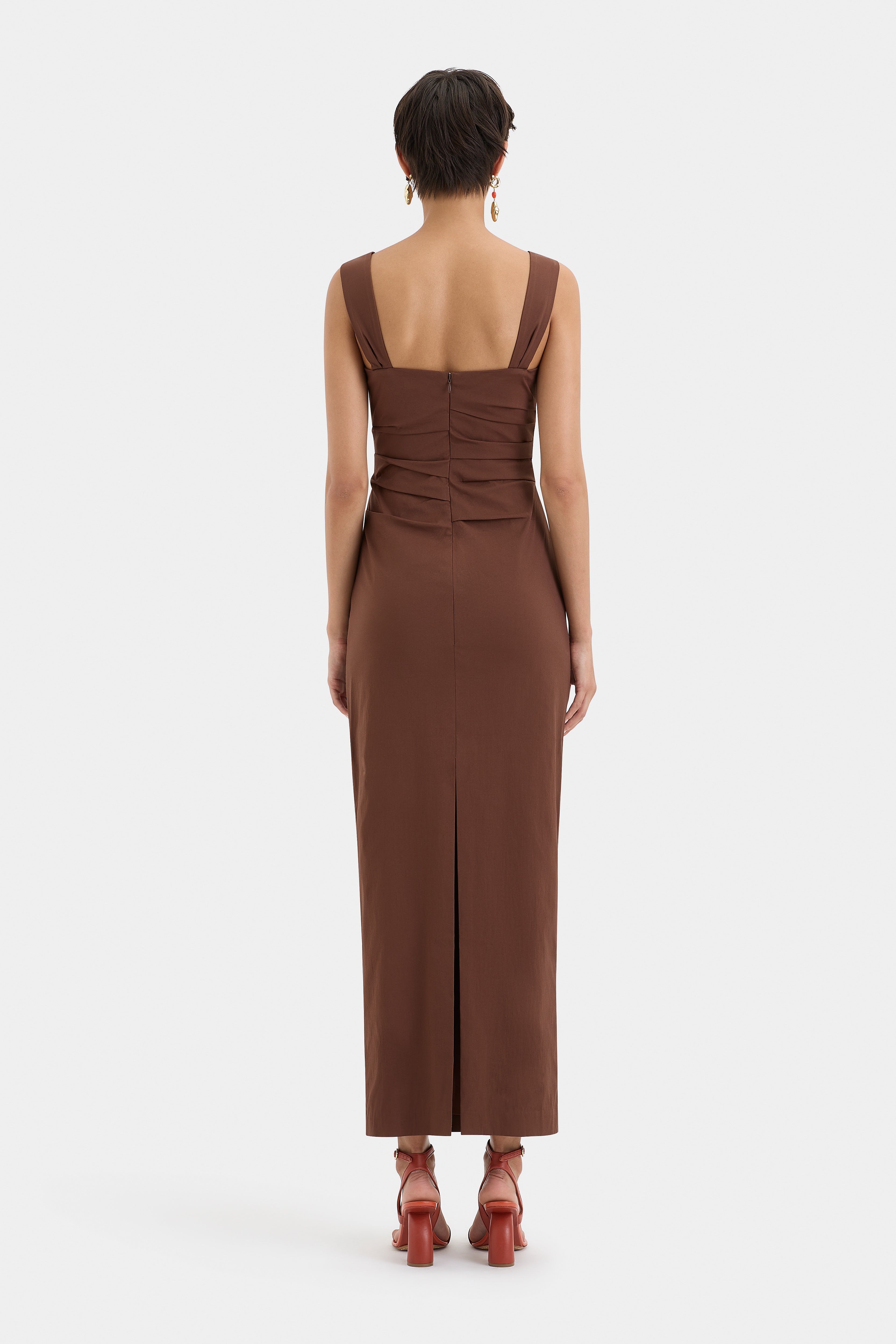 Elegant Dahlia Balconette Gown for Women - Floral Lace Evening Dress for Prom, Wedding, and Special Occasions