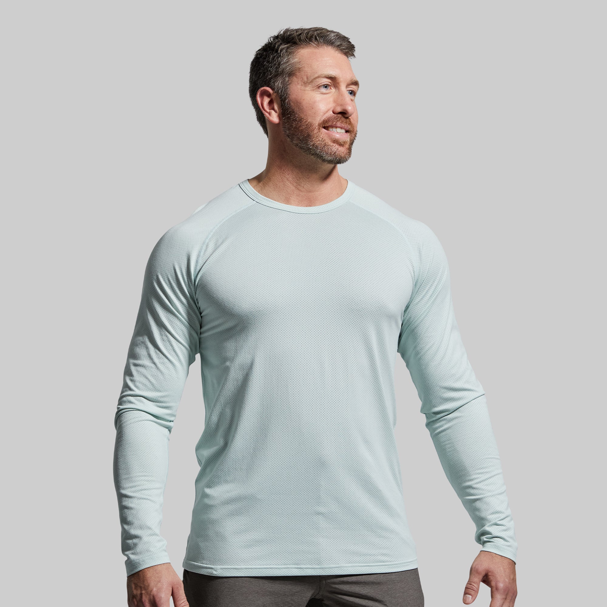 Heritage Raglan T-Shirt for Men - Soft Cotton Crew Neck Tee in Sky Blue - Casual Wear for Everyday Comfort & Street Style