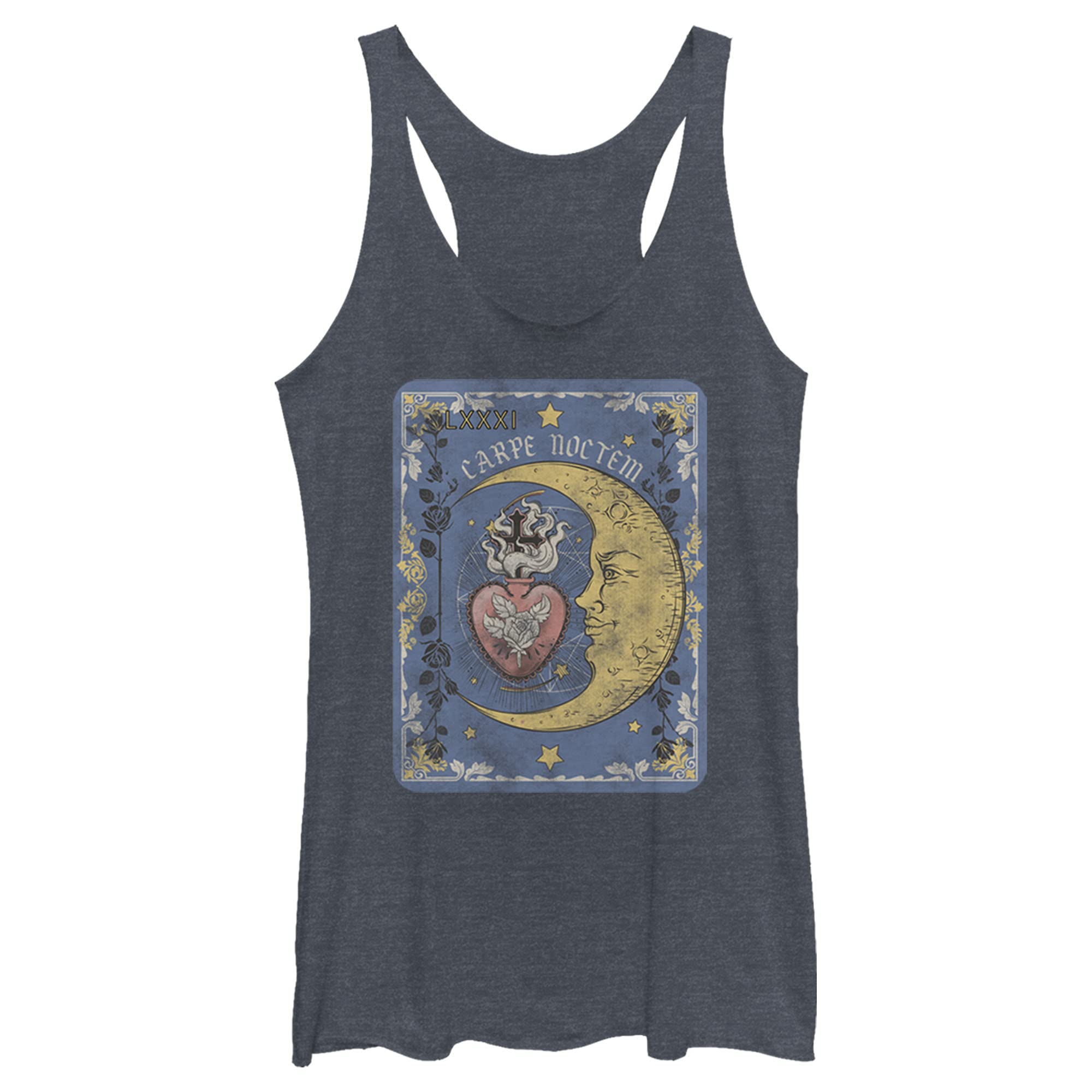 Women's Tarot Card Tank Top - Yoga & Festival Fashion