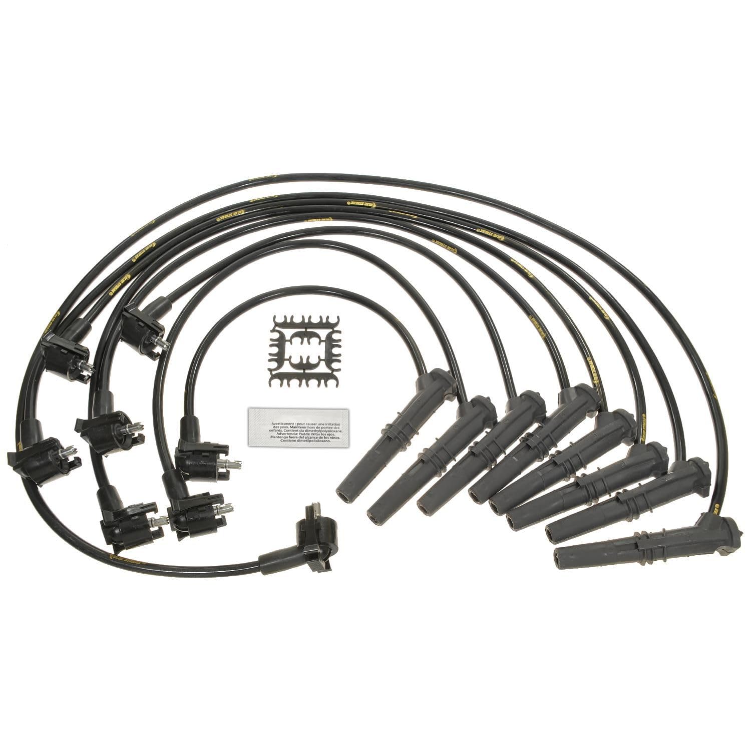 Standard Motor Products 10028 Spark Plug Wire Set - High Performance Ignition Wires for Ford, Chevy, Dodge - Perfect for Engine Tune-Ups & Performance Upgrades