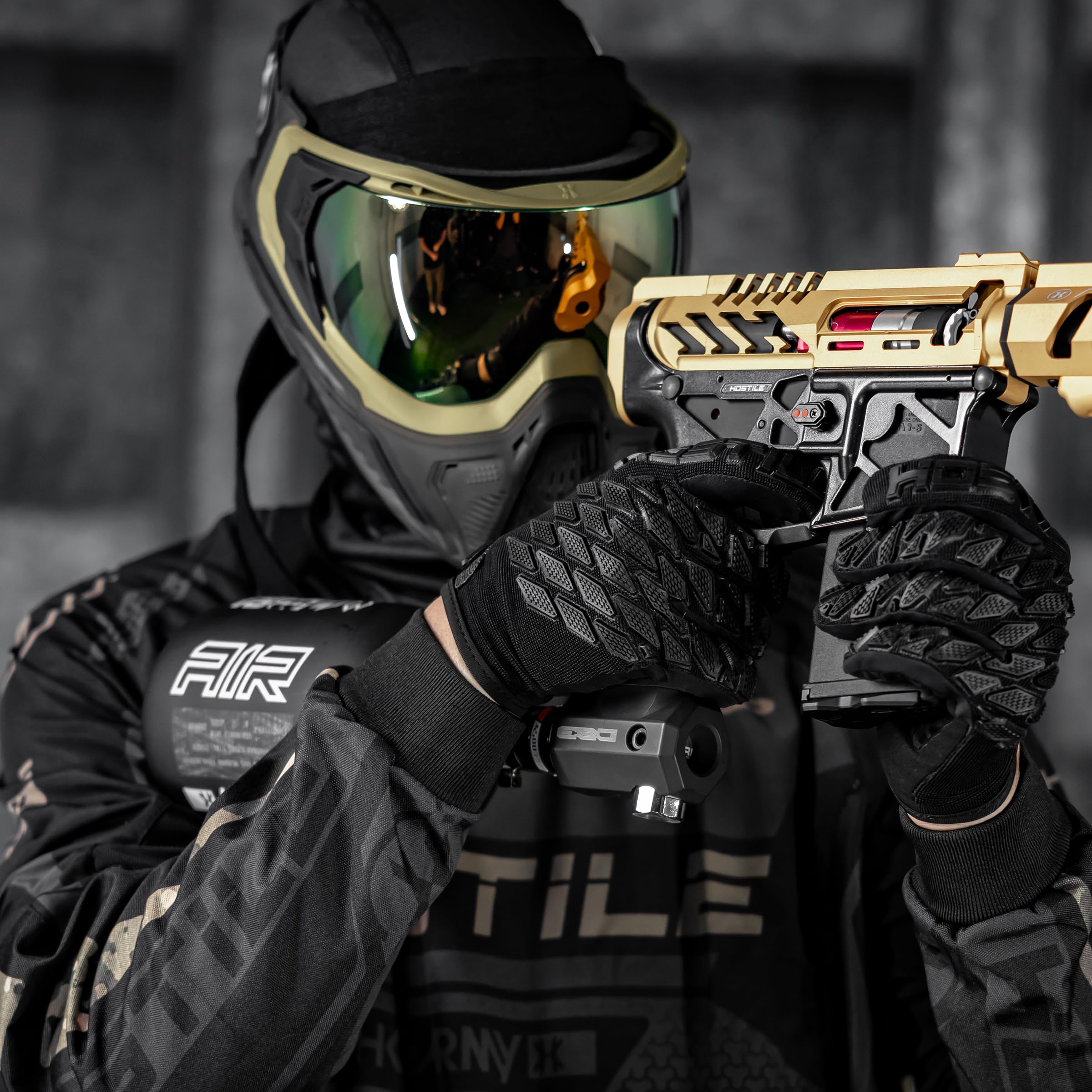 HK Army Proline Men's Paintball Jersey - Breathable Padded Shirt for Speedball & Woodsball | Durable Performance Wear for Paintball Tournaments & Outdoor Games