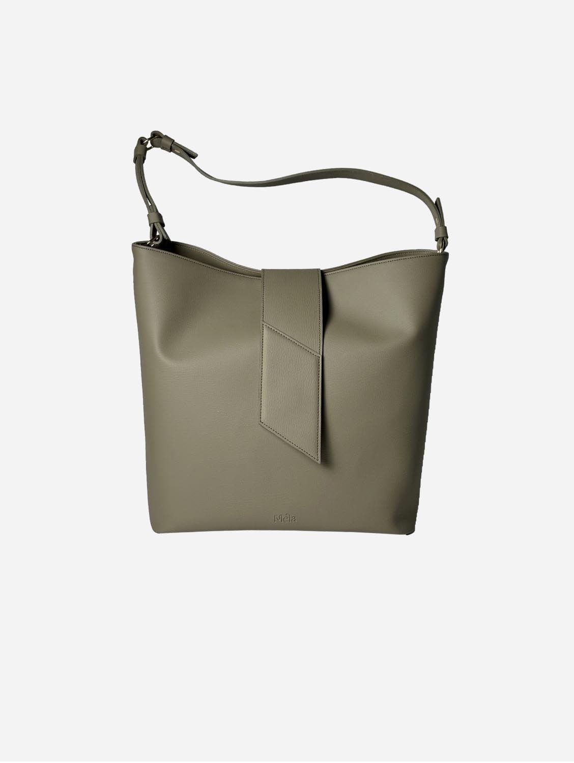 Stella Genuine Apple Leather Tote Bag for Women - Eco-Friendly Pistachio Green Handbag | Perfect for Work, Travel & Everyday Use