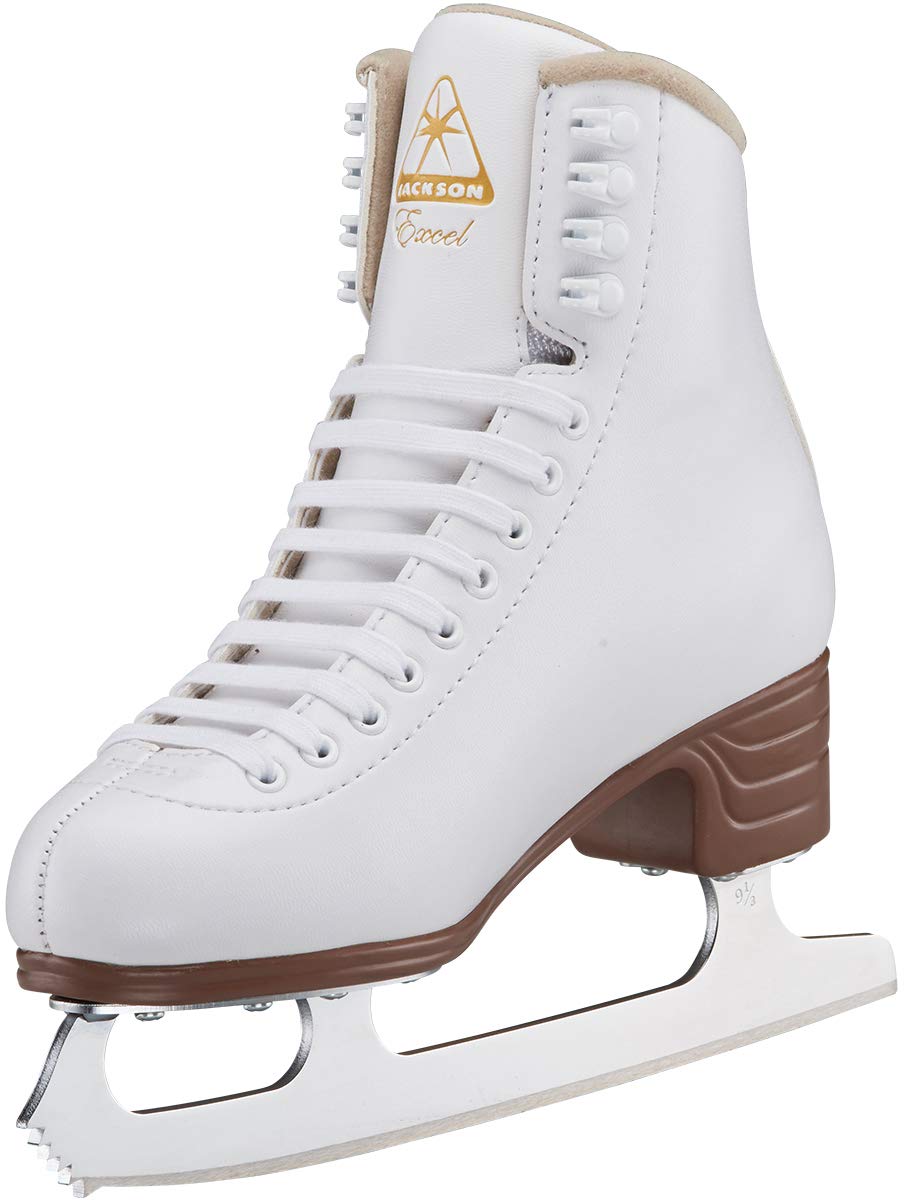 Jackson Ultima Excel JS1294 Women's Ice Skates - Medium Width, Toddler Size 8 (Kids) - Perfect for Figure Skating & Recreational Ice Skating
