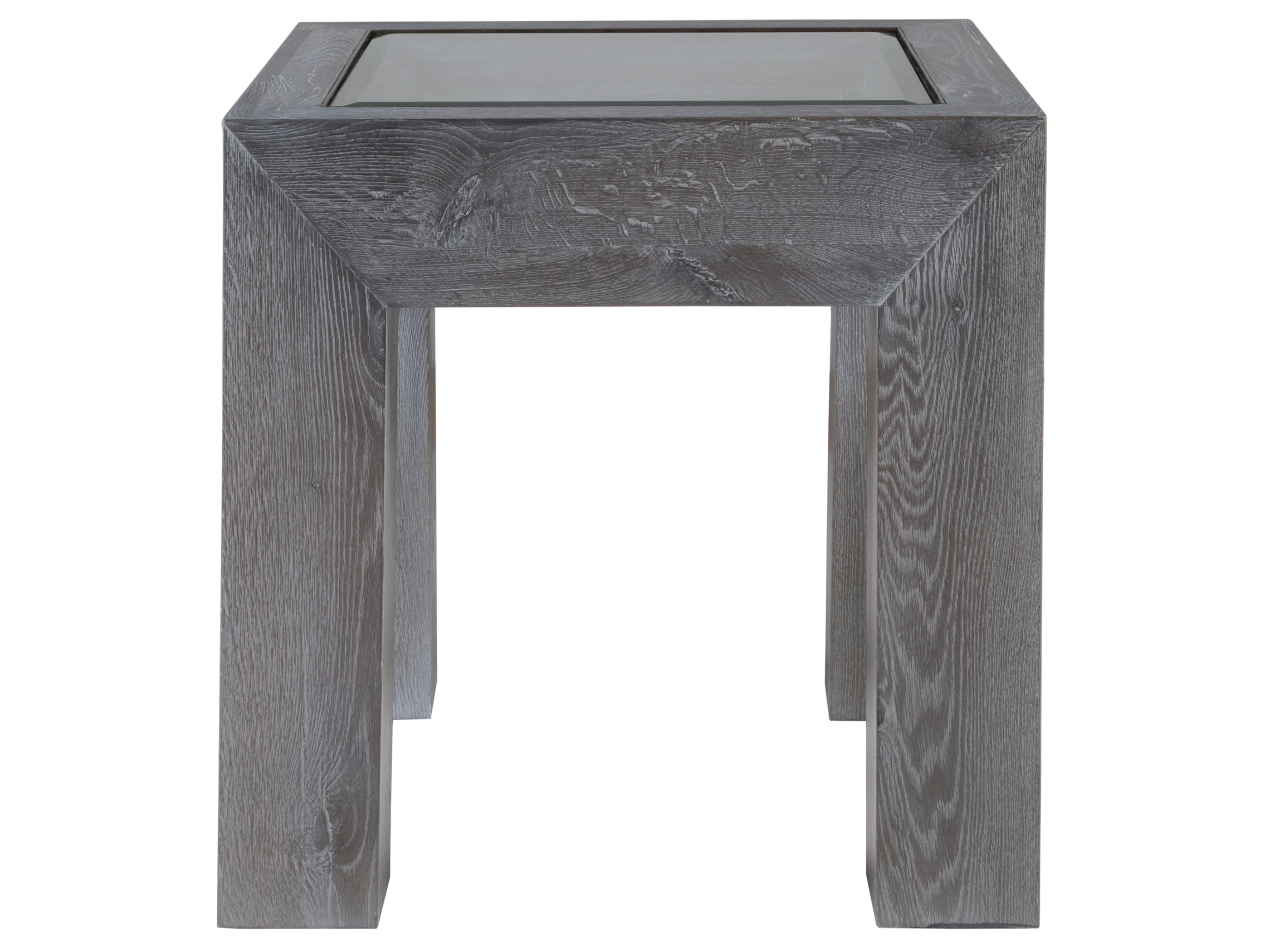 Accolade Modern Rectangular End Table - Carbon Finish - Stylish Living Room Side Table for Small Spaces | Perfect for Sofa, Bedside, or Office Use
