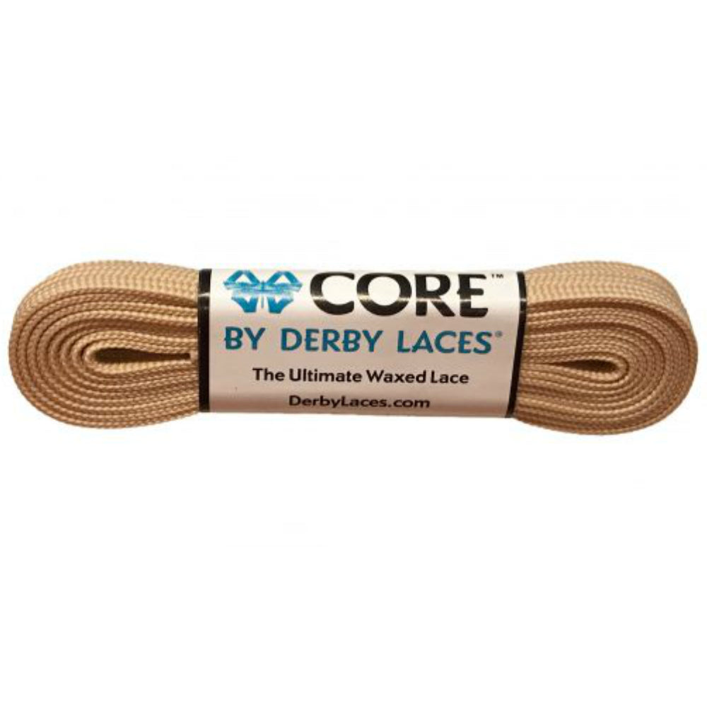 Derby Laces Core 6mm Shoe Laces - Premium Flat Waxed Shoelaces for Dress Shoes, Boots & Oxfords - Perfect for Formal Wear, Business Attire & Office Outfits
