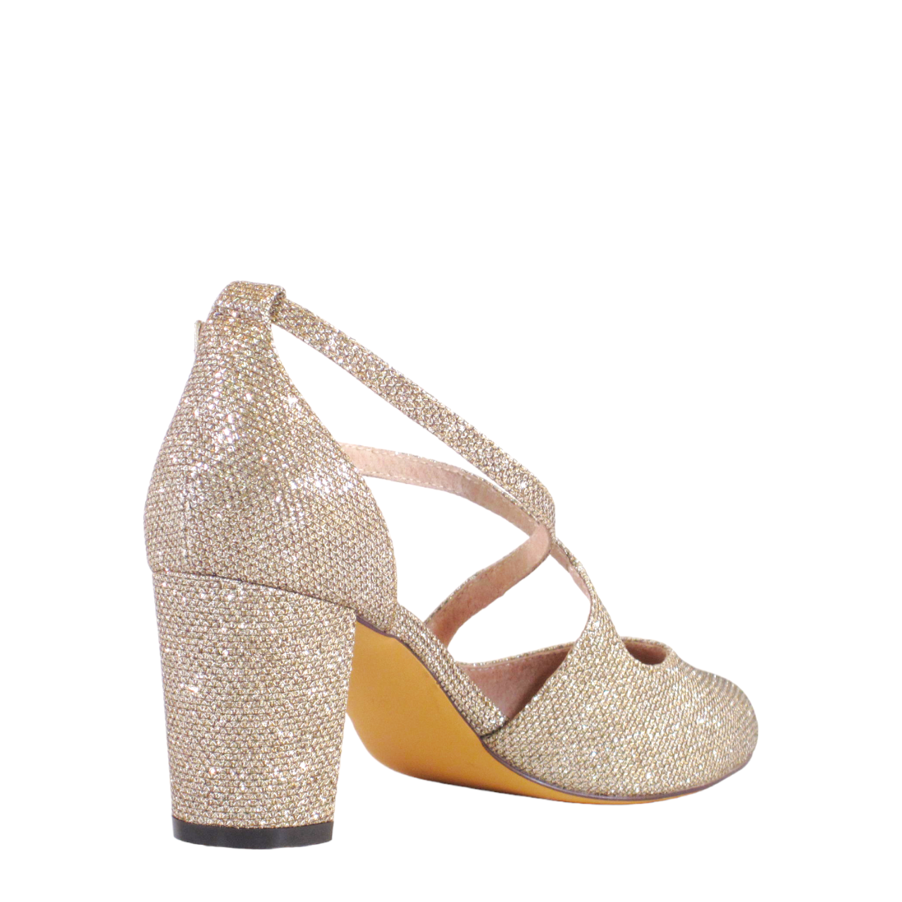 Sparkly Oren Glitter Mary Jane Heels for Women - Elegant Party Shoes for Weddings, Prom & Special Occasions