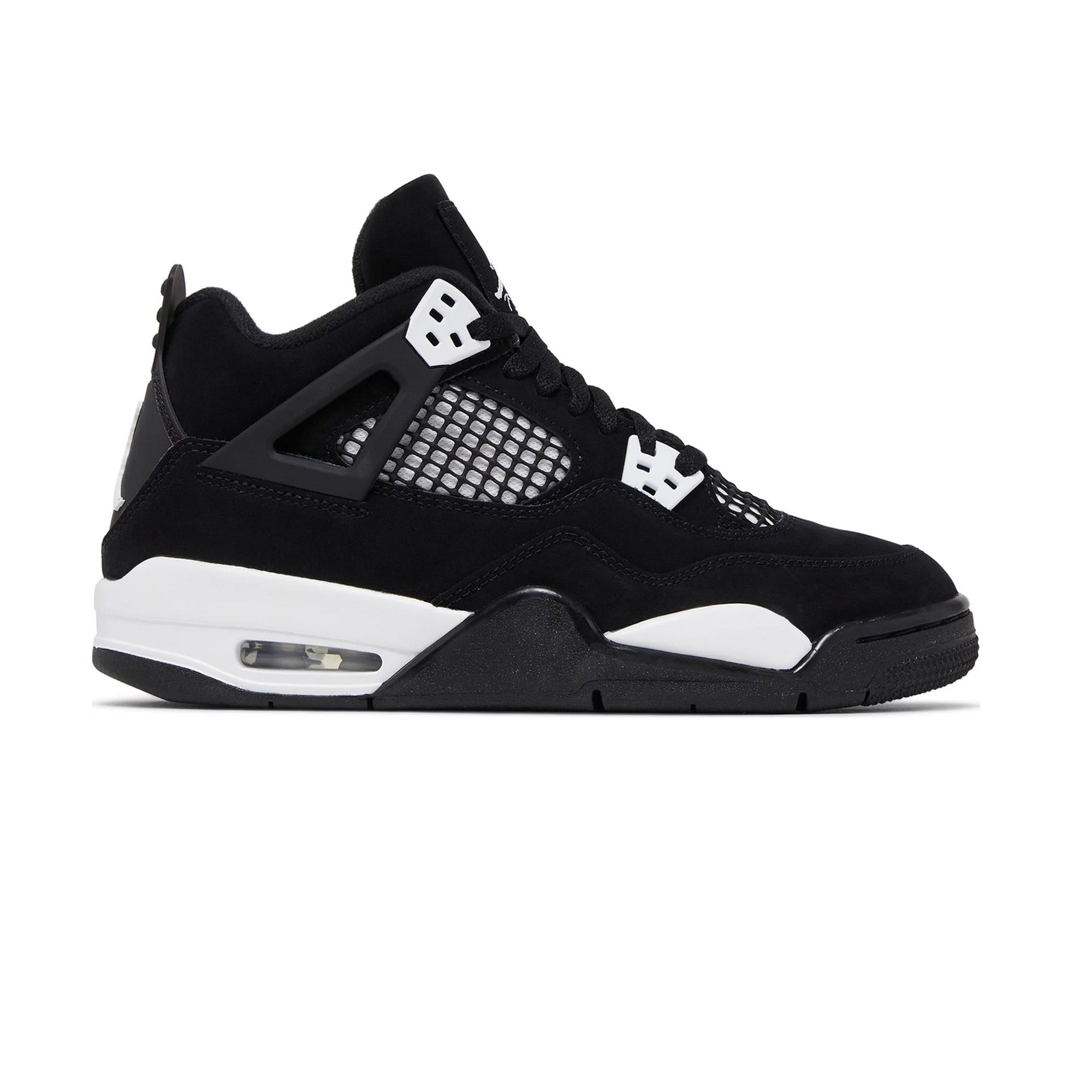 Air Jordan 4 Retro 'White Thunder' GS Sneakers (2024) - Women's Basketball Shoes for Casual Wear & Street Style Fashion