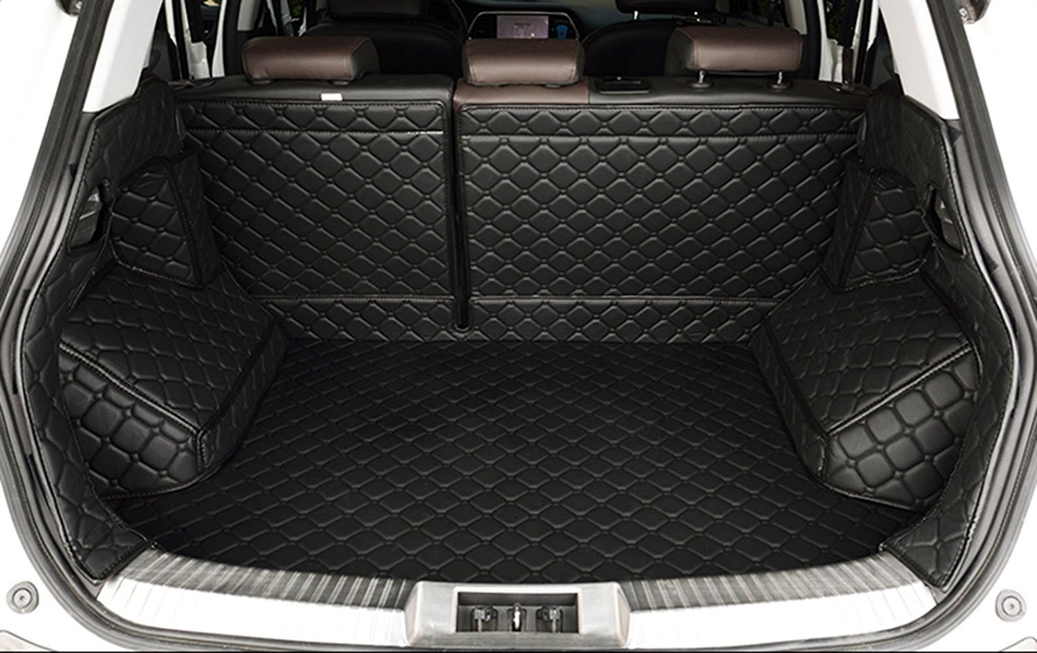 Dodge Journey 7-Seat 3D Full Coverage Cargo Liner - Heavy Duty Trunk Mat for Ultimate Protection (Black) | Perfect for Road Trips, Pet Transport & Family Adventures