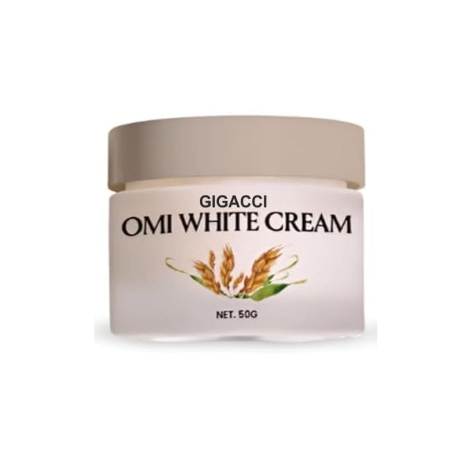 OMI WHITE CREAM 50GR - Advanced Whitening & Brightening Face & Body Cream for Glowing Skin | Dark Spot Corrector, Even Skin Tone | Perfect for Daily Skincare Routine & Nighttime Use