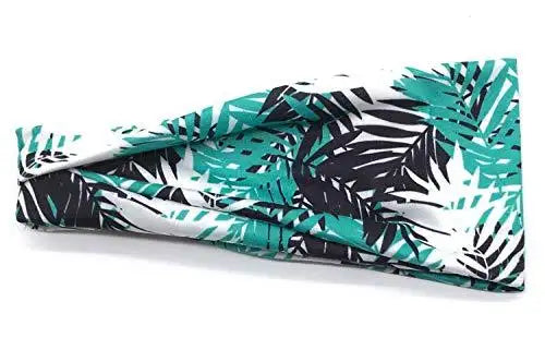 Stylish Printed Hair Bands Set for Women - 6 Pack Fashion Hair Accessories for Ponytail, Bun & Everyday Use - Perfect for Workout, Office & Casual Wear