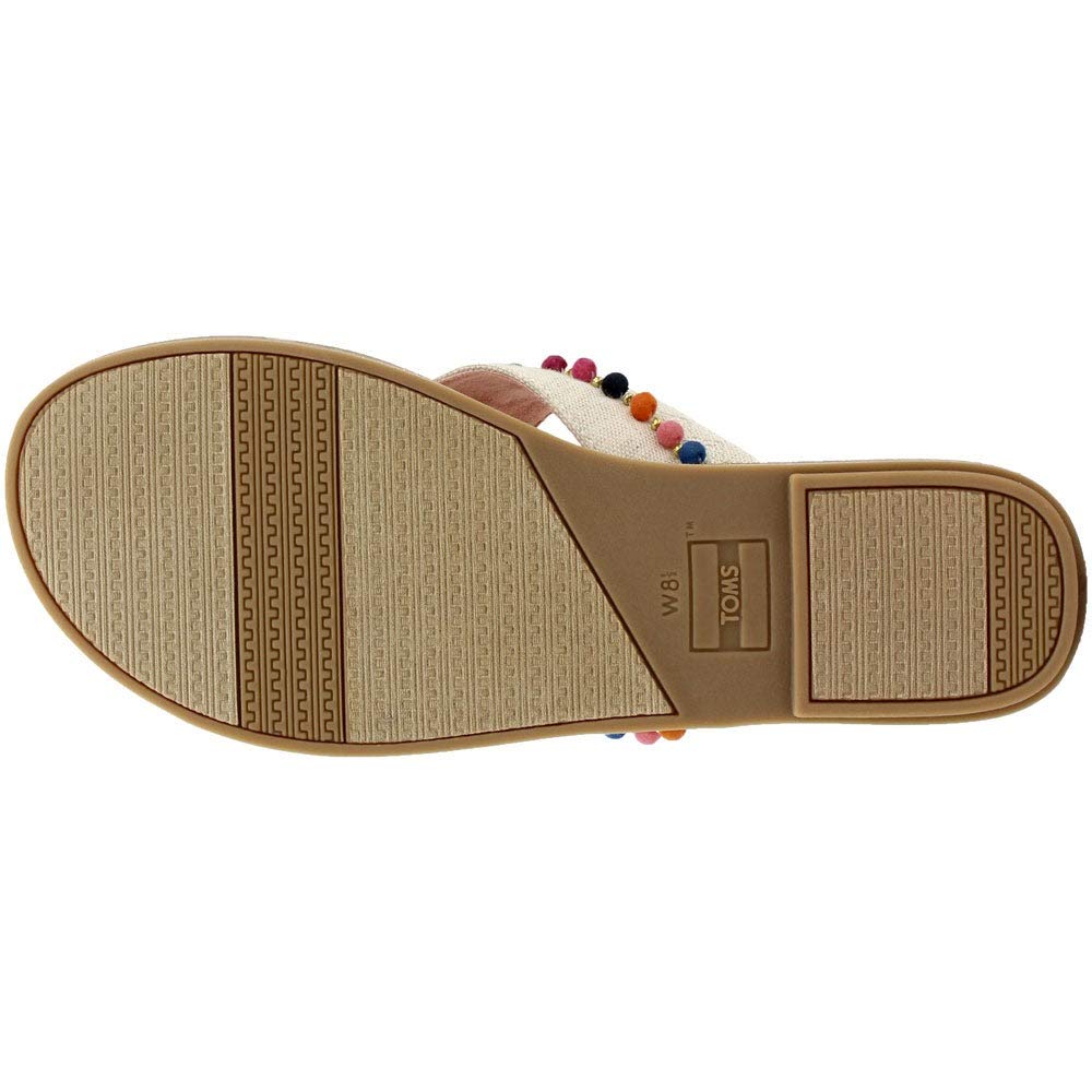TOMS Women's Viv Comfortable Slip-On Shoes | Casual & Lightweight Flats for Everyday Wear | Perfect for Walking, Travel, and Office Use
