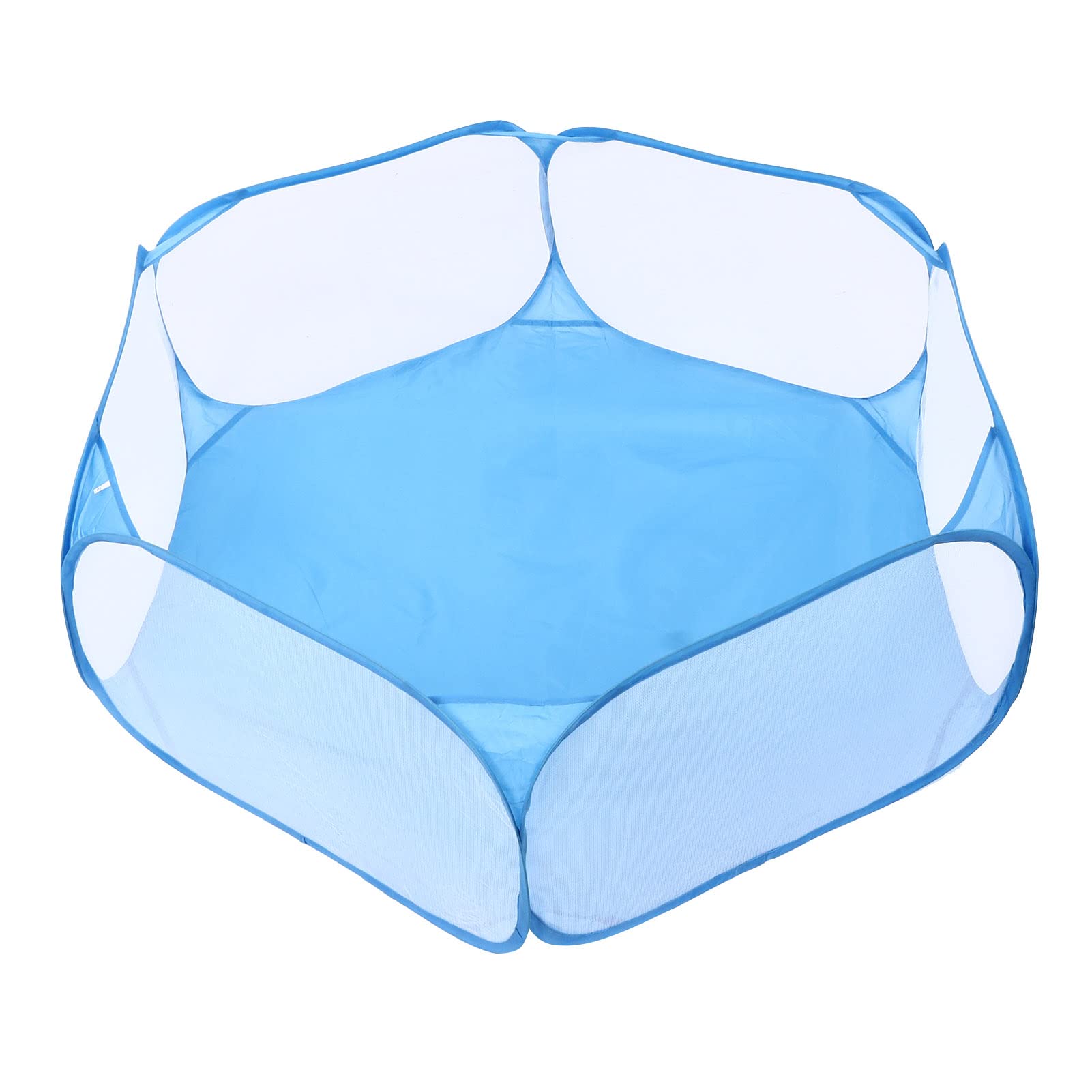 Breathable Transparent Pet Cage Tent - Portable Small Animal Playpen for Hamsters, Guinea Pigs | Indoor/Outdoor Use for Playtime & Travel