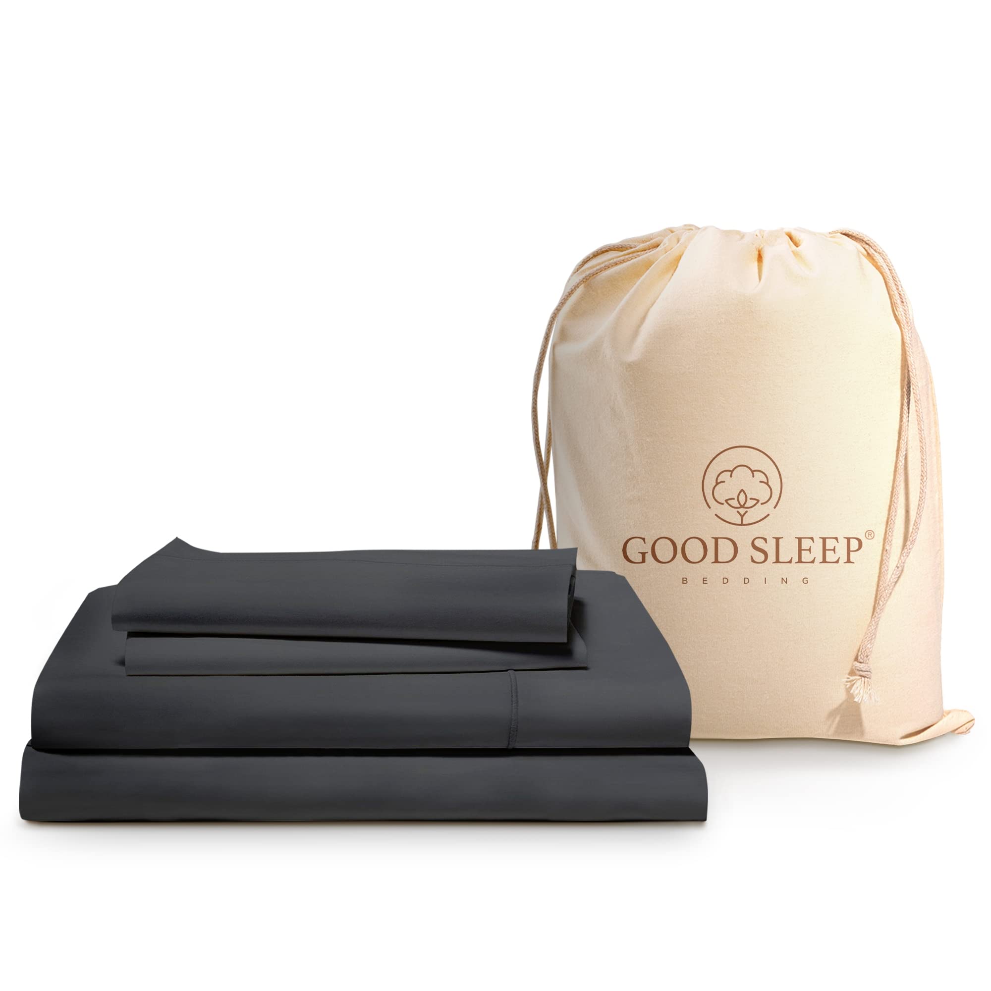 1000 Thread Count 100% Egyptian Cotton Sheets Twin Size - 4 Piece Luxury Bedding Set with 16