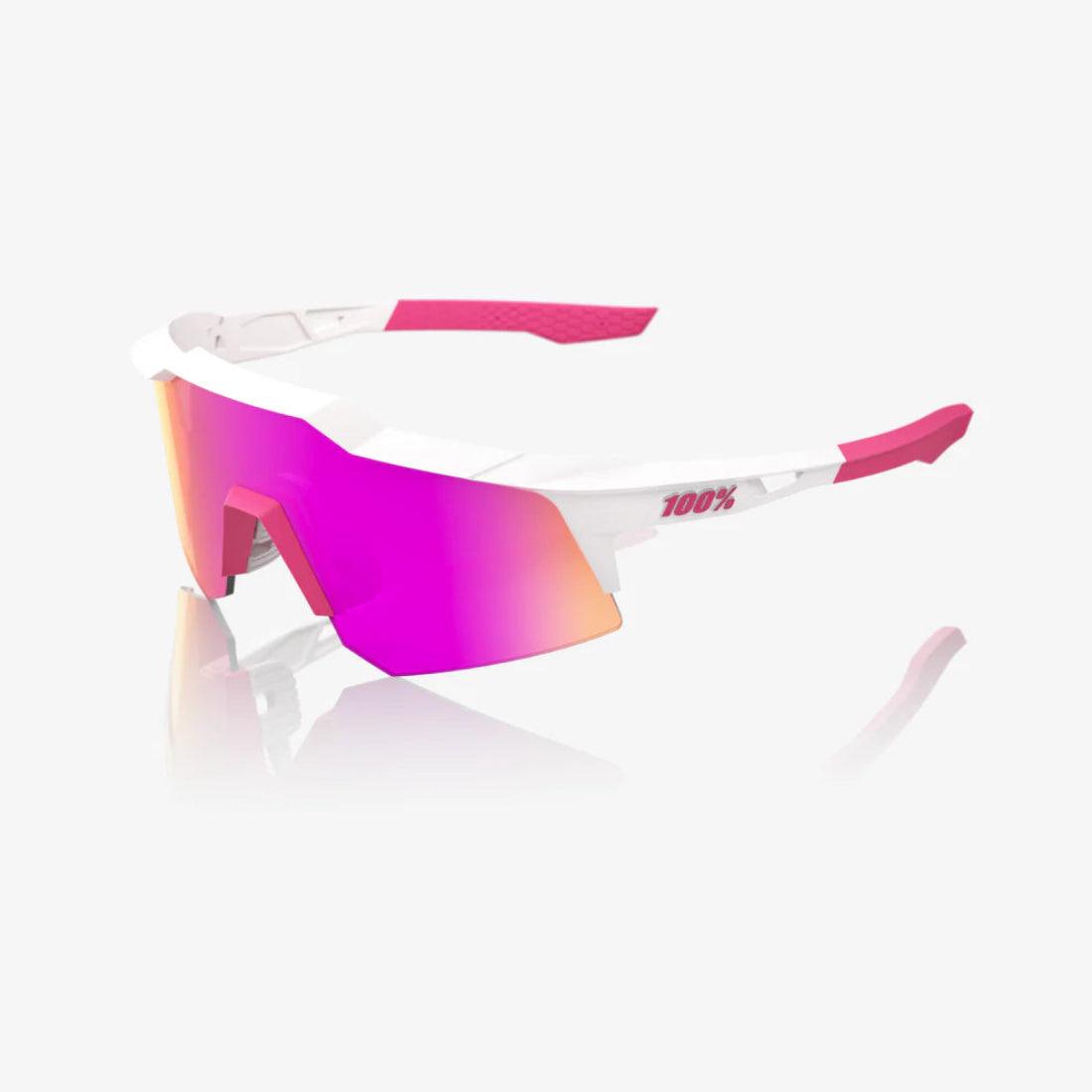 Speedcraft® XS Youth Sunglasses with HiPER® Vital Pink Mirror Lens - 100% UV Protection, Lightweight & Durable for Kids Outdoor Sports, Beach, and Running