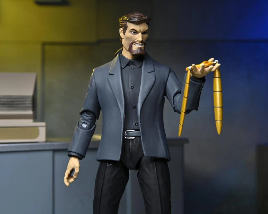 Disney's Gargoyles Ultimate David Xanatos Action Figure - Collectible Toy for Fans, Gifts for Disney Lovers - Perfect for Display, Cosplay, and Animation Enthusiasts