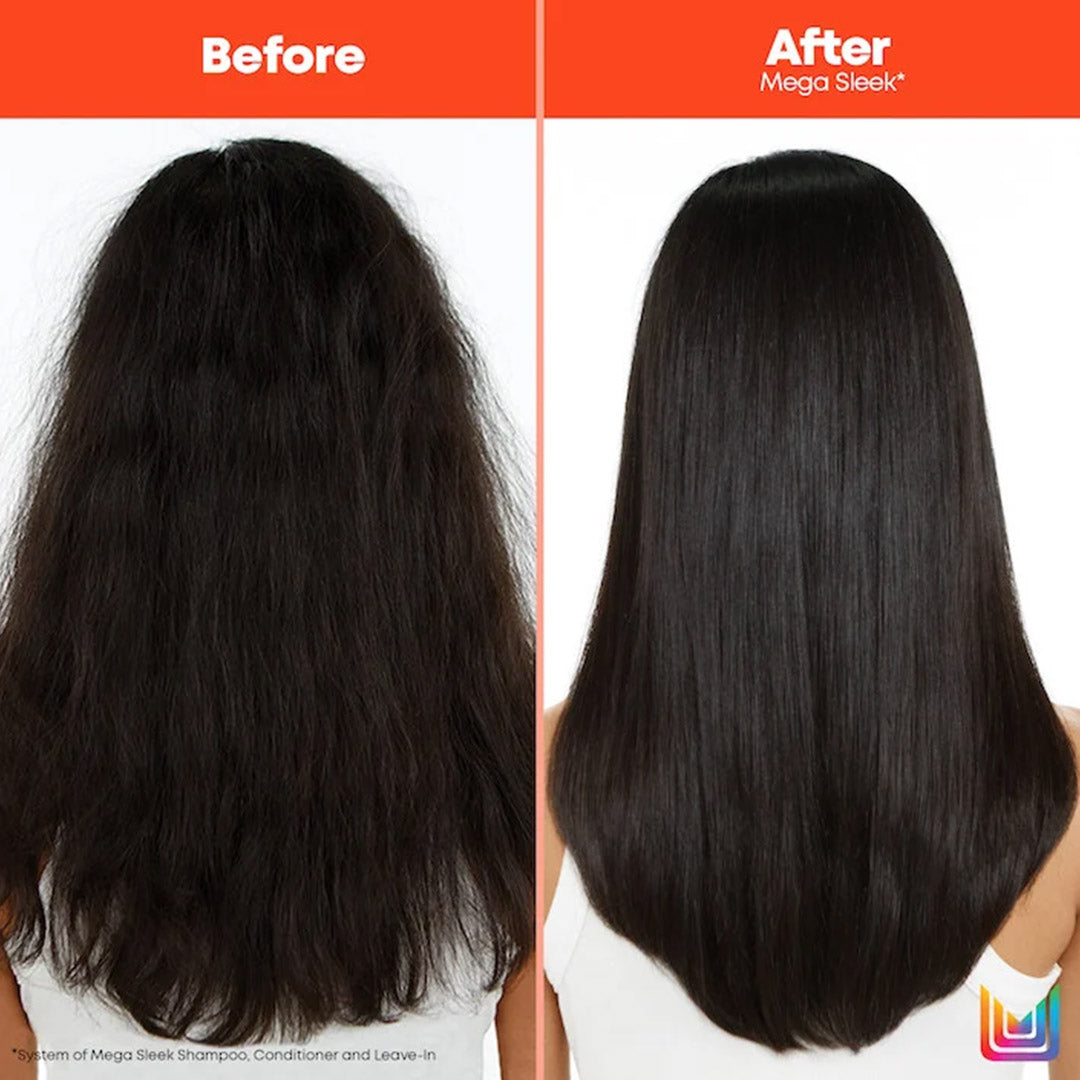 Matrix Total Results Mega Sleek Shampoo 300ml - Smoothing & Frizz Control for Shiny Hair - Perfect for Daily Use & Salon-Quality Results at Home