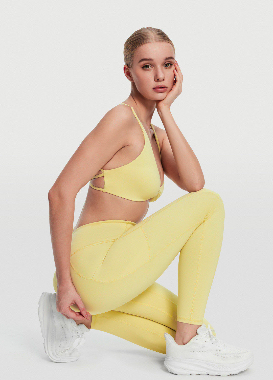 Side Pocket Leggings for Women - High Waist Yoga Pants with Pockets - Workout Running Gym Leggings - Perfect for Yoga, Running & Everyday Wear