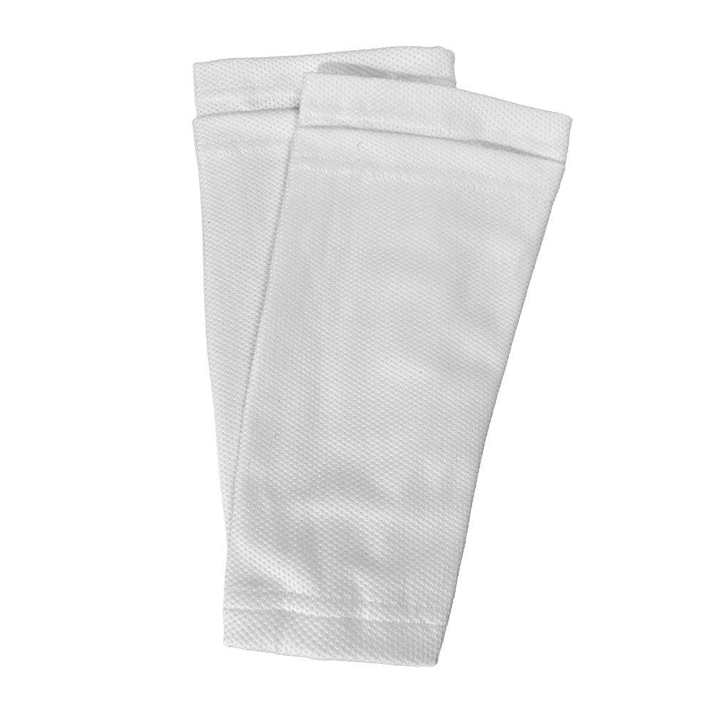 Best White Shinguard Sleeve for Soccer & Sports - Breathable Shin Protection for Men & Women - Perfect for Soccer, Running & Training