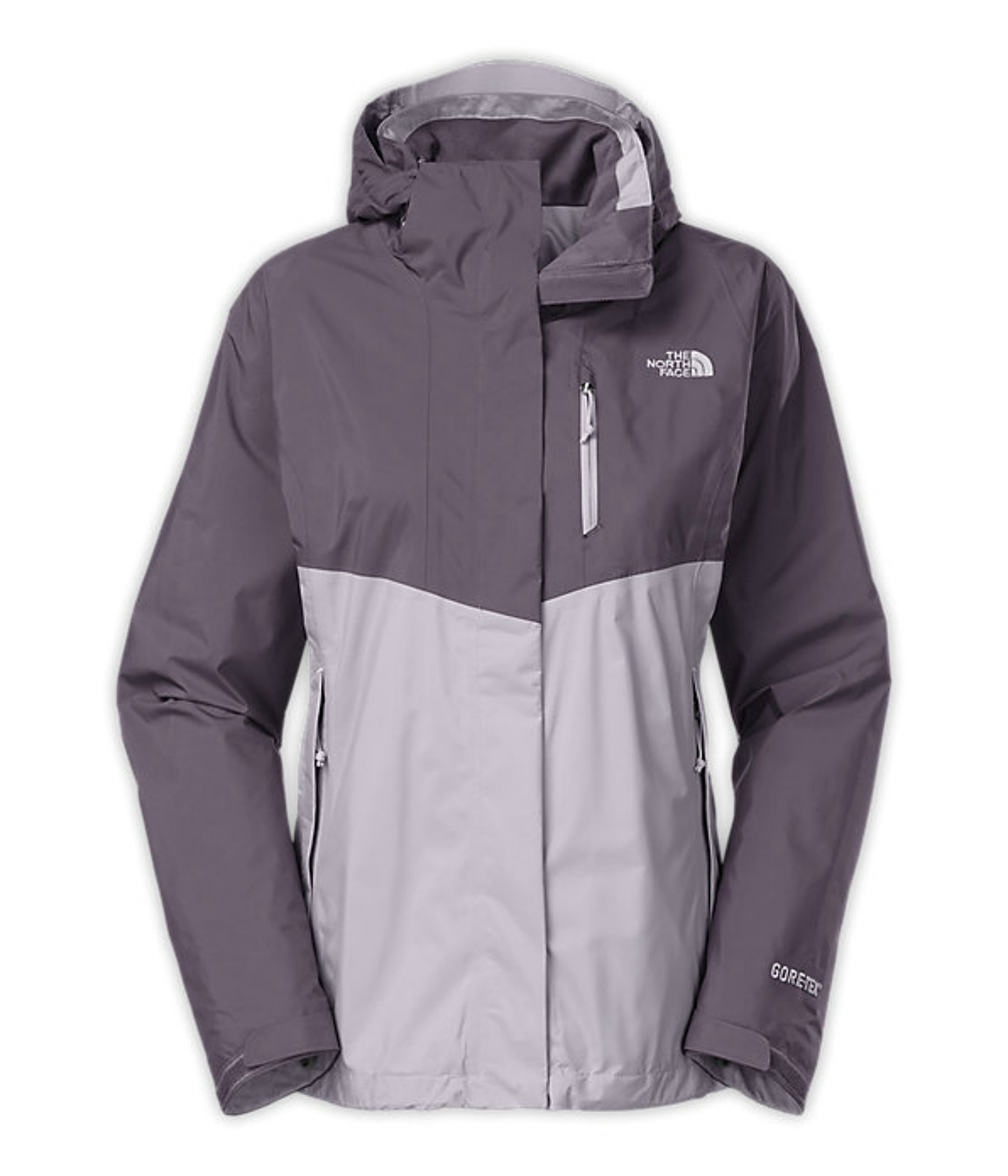 The North Face Women's Mountain Light Jacket - Lightweight Waterproof Hiking Jacket for Outdoor Adventures (Size L)