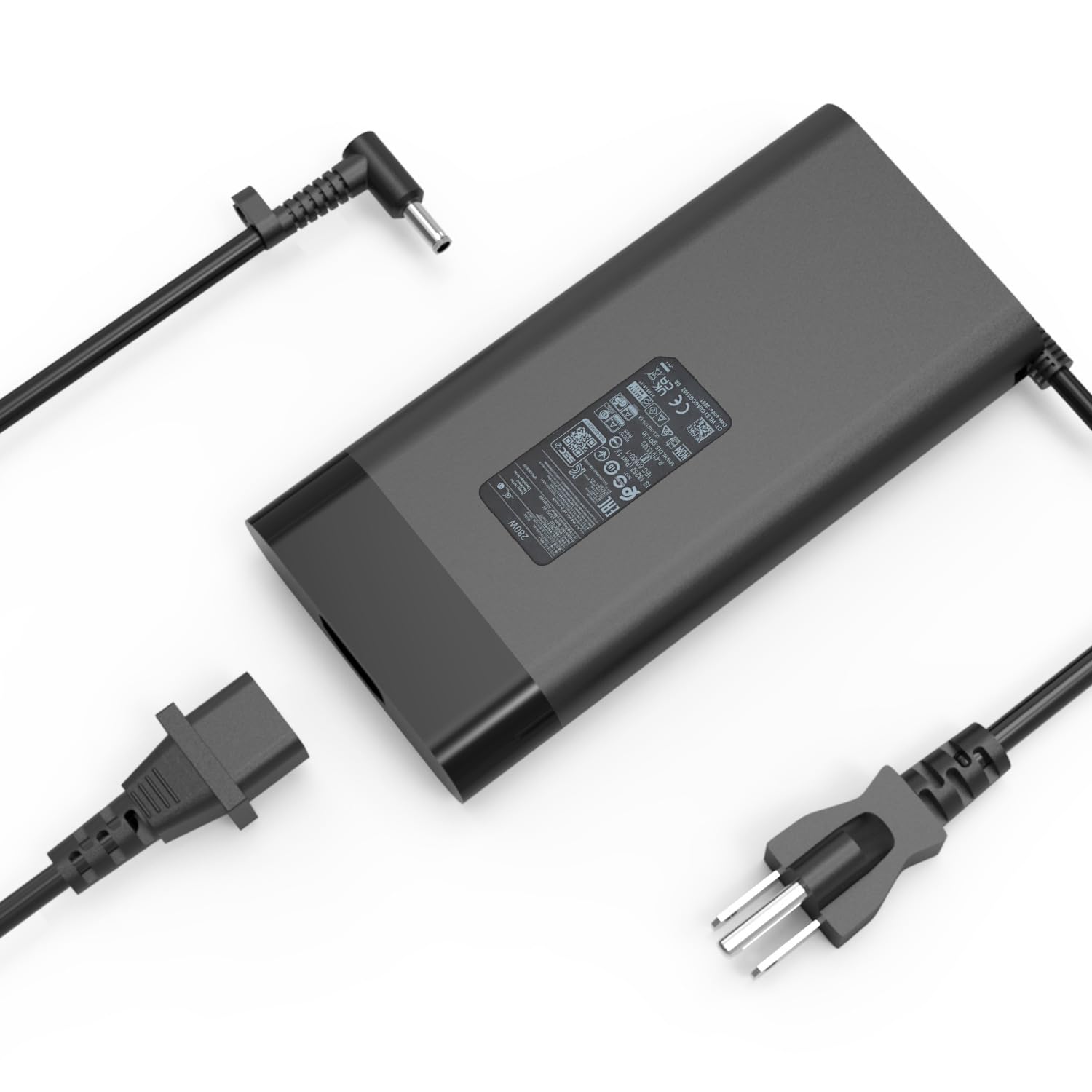 280W 20V 14A AC Power Adapter Charger for HP OMEN & ZBook Fury G9 Gaming Laptops - Compatible with TPN-LA27, TPN-CA26, A280A011P, PA-1281-08HT, M94073-001, M94073-002, M95376-001 Models - Perfect for Gaming, Work & Travel Power Supply
