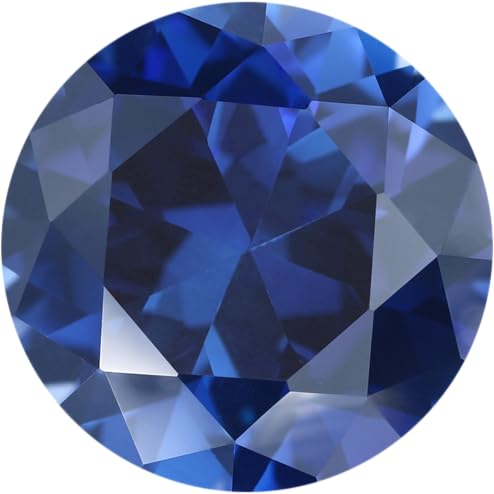 Blue Created Sapphire, September