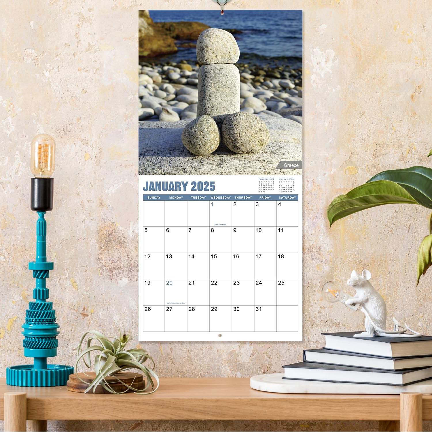 Funny 2025 Wall Calendar with Thick Paper - 12