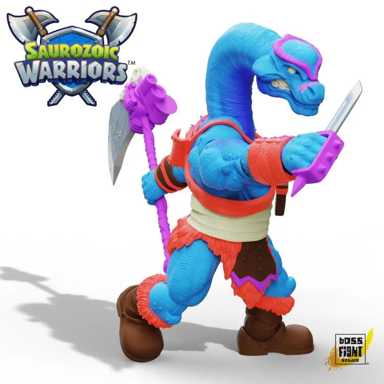 Saurozoic Warriors Range Brakhion Action Figure - Dinosaur Toy for Collectors, Kids & Adults | Perfect for Display, Play & Gifts