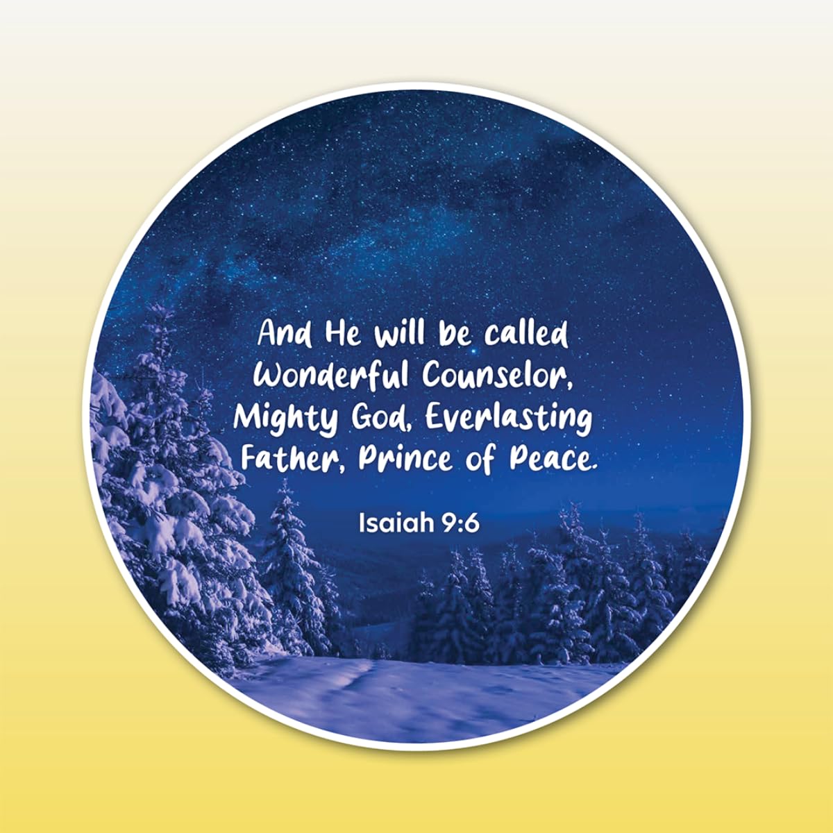 Christmas Bible Verse Projector - 6 Discs for Kids' Wall & Ceiling - Teach God's Truth at Home