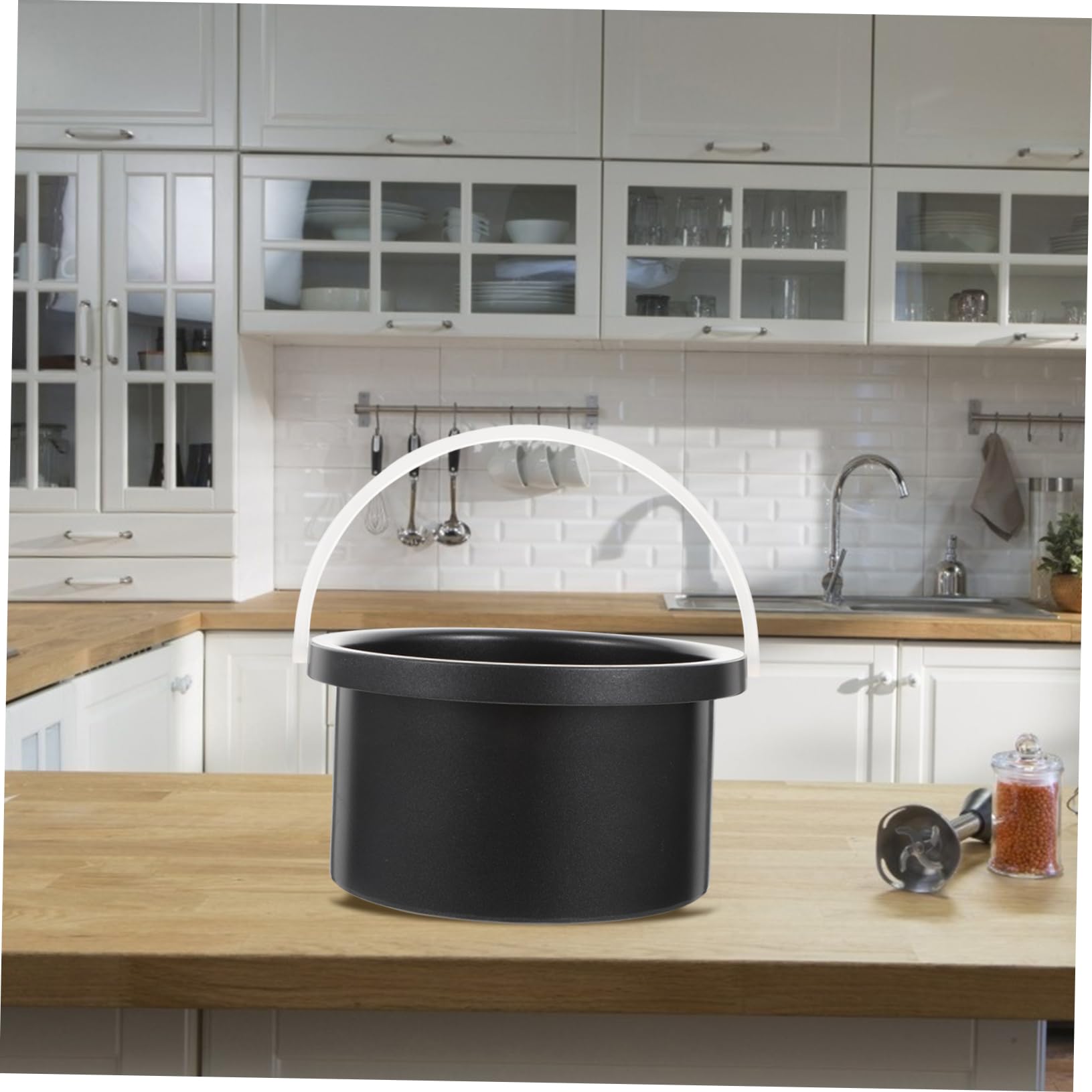 **MERRYHAPY 2-Pack Salon Wax Warmer Heater with Inner Pan - Black Aluminum Wax Melting Pot for Home & Professional Use - Perfect for Eyebrow, Leg, and Bikini Waxing**