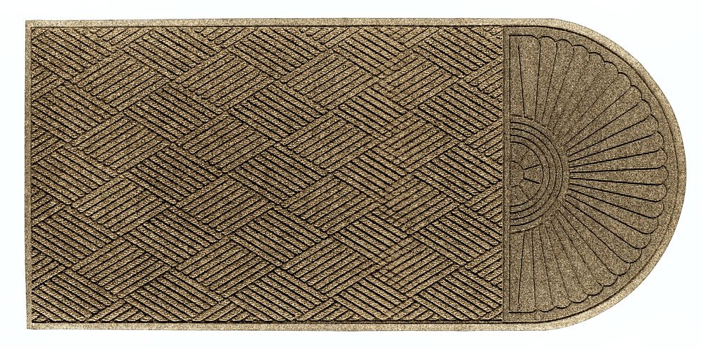 Premium M+A Matting 22248 Waterhog Eco Grand Premier PET Polyester Fiber Doormat - Indoor/Outdoor Use with Non-Slip SBR Rubber Backing - 5.5' x 3' Size, 3/8