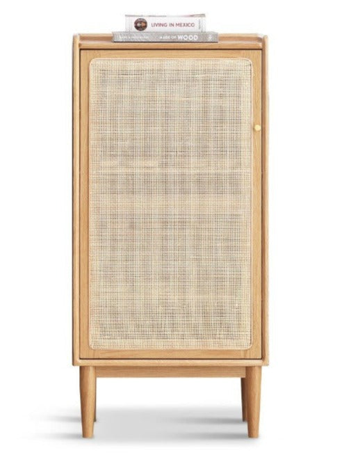 Premium Solid Wood Shoe Cabinet - Oak, Black Walnut & Cherry Wood Storage Organizer for Entryway, Hallway, or Closet - Durable Shoe Rack for Home & Office Organization