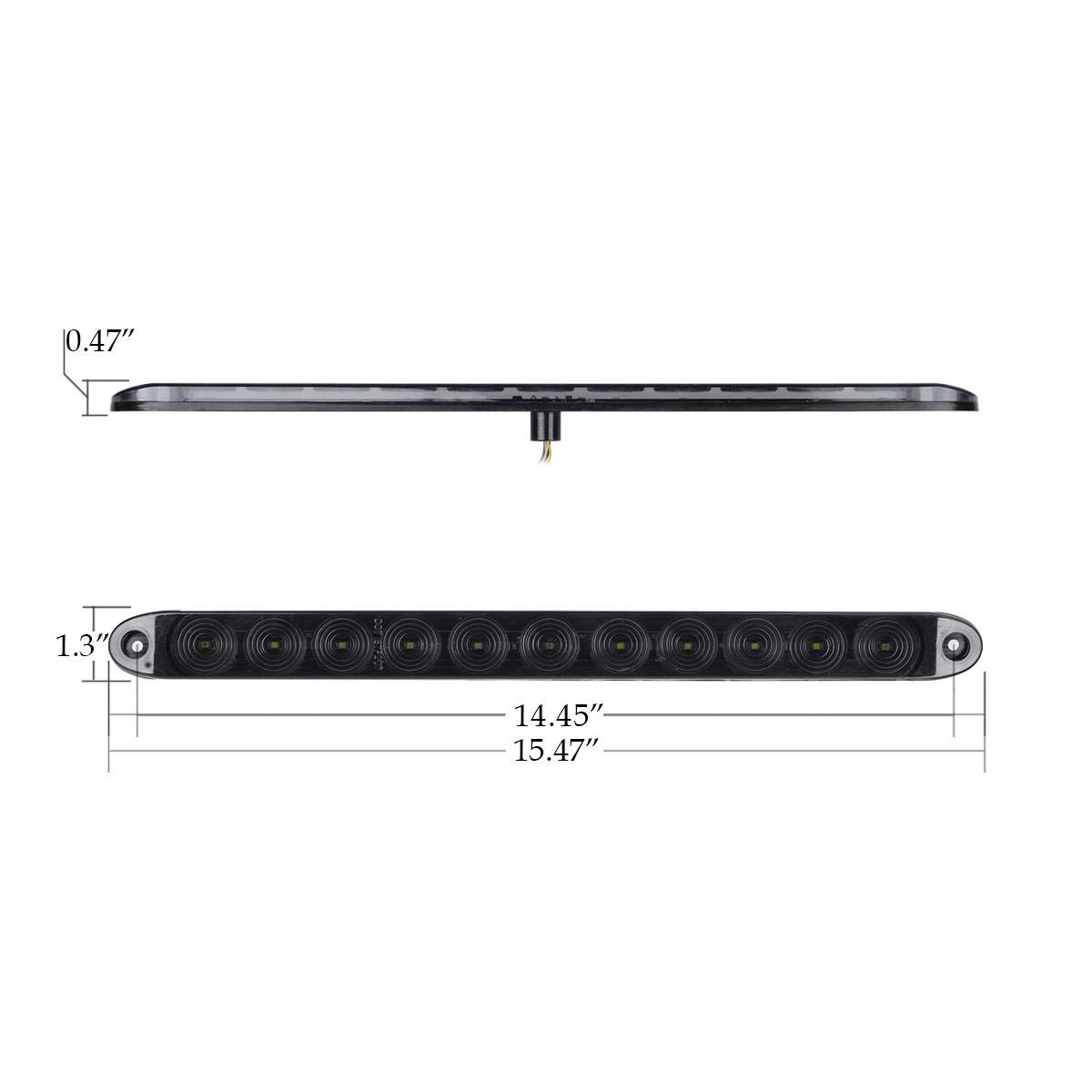 Partsam 2Pcs 15