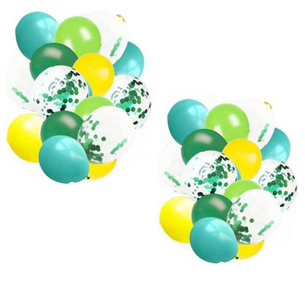 Dinosaur Balloons and Party Decorations Set - 6 Large Inflatable Dinosaur Balloons for Birthday, Baby Shower & Jurassic Themed Parties | Perfect for Indoor & Outdoor Decor