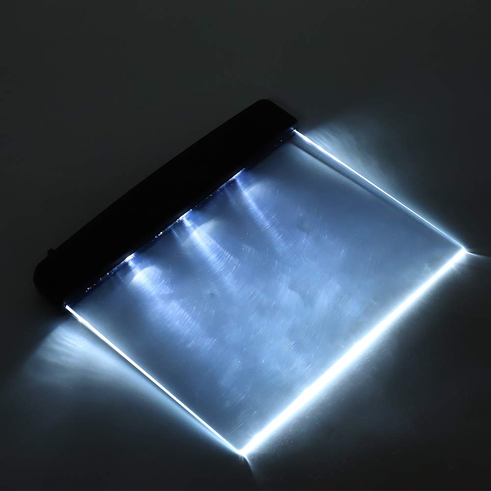 Yunir LED Reading Light Wedge - Ultra-Thin Flat Panel Book Light with Eye Protection, Adjustable Brightness for Home, Bedroom, Travel & Night Reading in Bed | Perfect Gift for Book Lovers & Students
