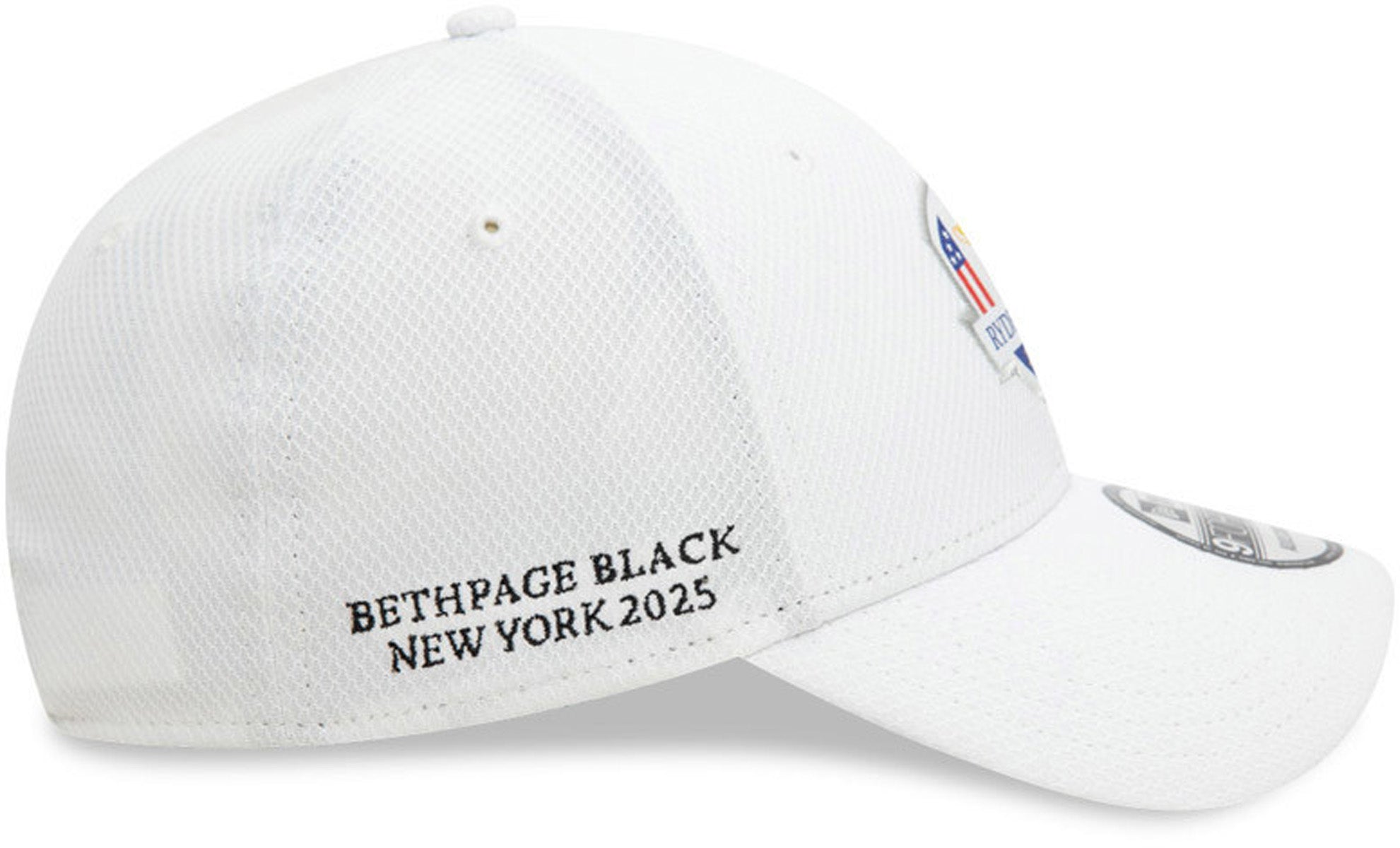 Ryder Cup 2025 Official New Era 9Forty Diamond Era Adjustable Snapback Cap - White Golf Hat for Men & Women | Perfect for PGA Tour Fans & Golf Enthusiasts