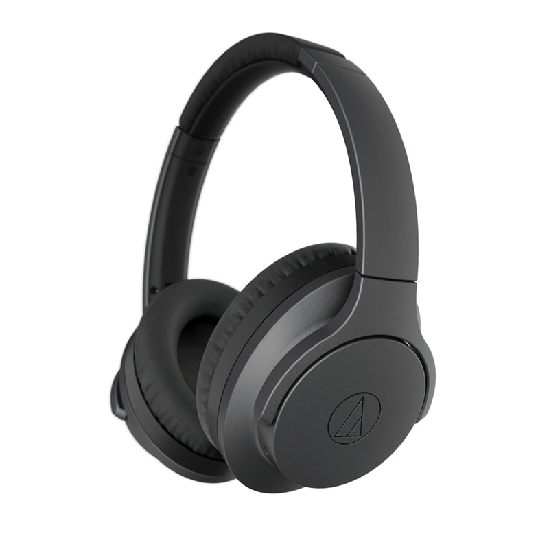 Audio Technica ATH-ANC700BTBK Wireless Bluetooth Noise Cancelling Headphones - Over-Ear Comfort for Travel, Work & Music Listening