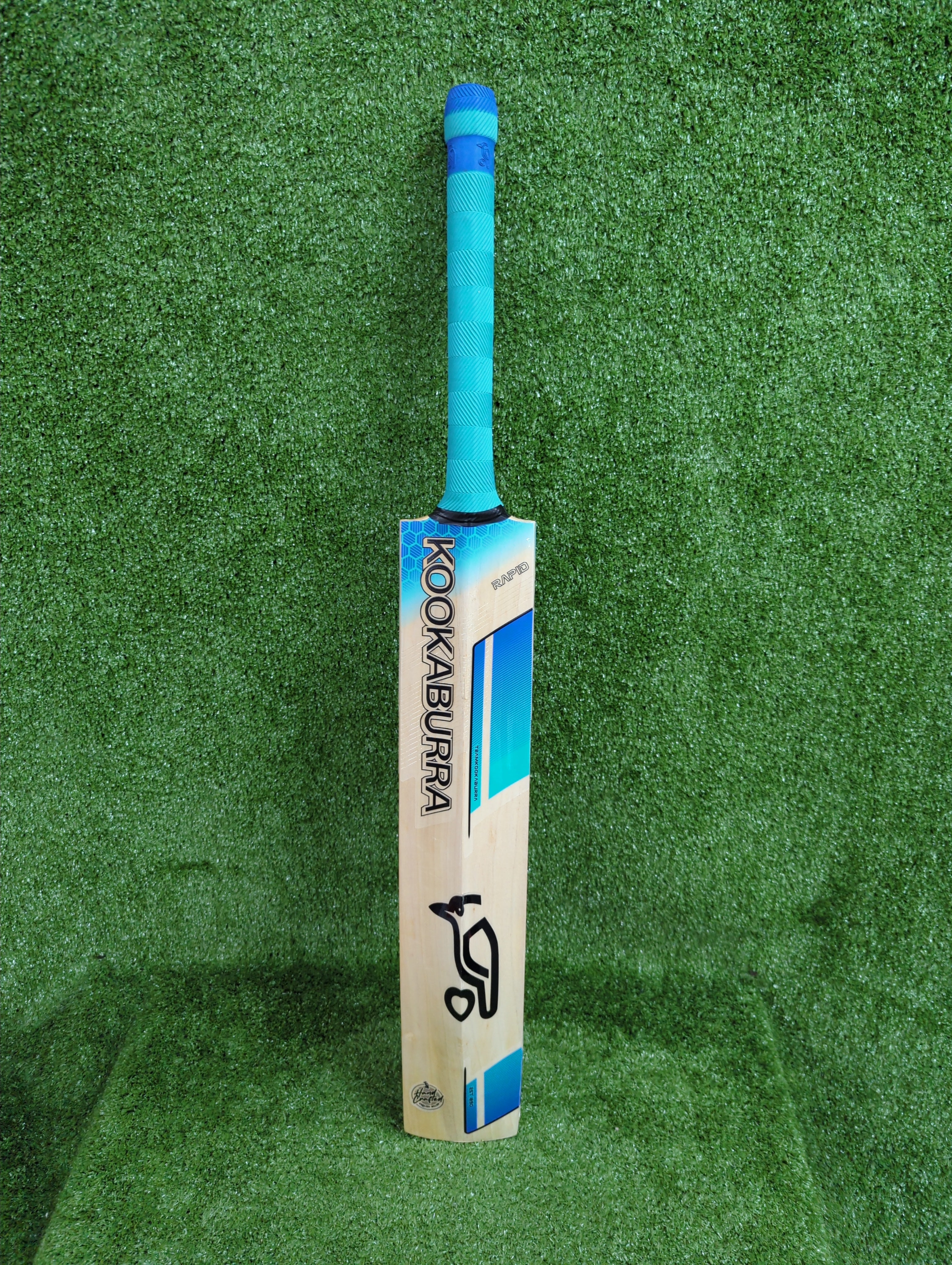 Kookaburra Rapid 6.4 English Willow Cricket Bat - Premium Grade Cricket Equipment for Professional Players | Perfect for Matches, Training & Club Play