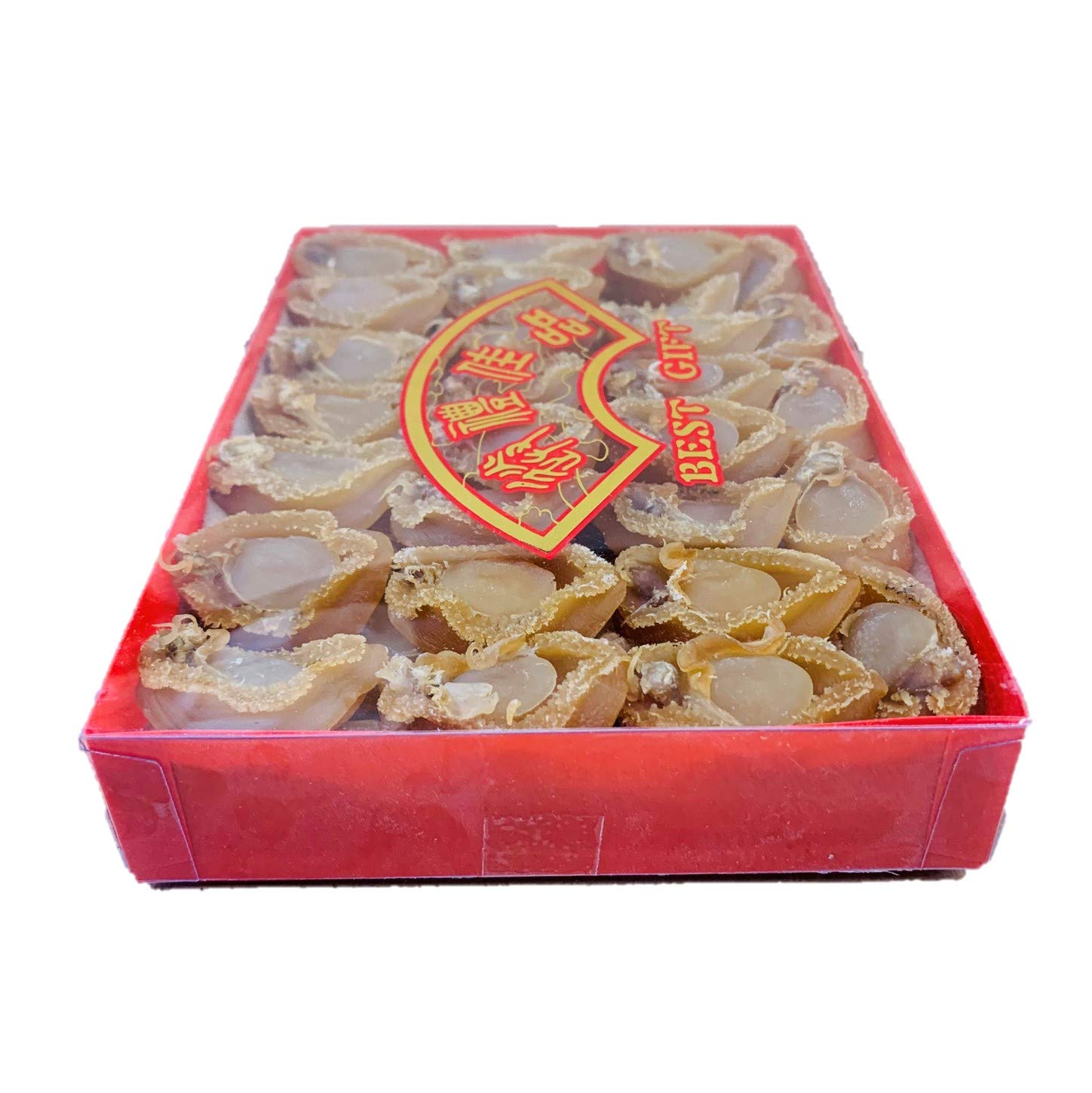 Premium Dried Dalian Abalone - 8oz Medium Size Gourmet Gift Box | Authentic Chinese Dried Seafood Delicacy | Perfect for Soups, Stews & Luxury Gifting
